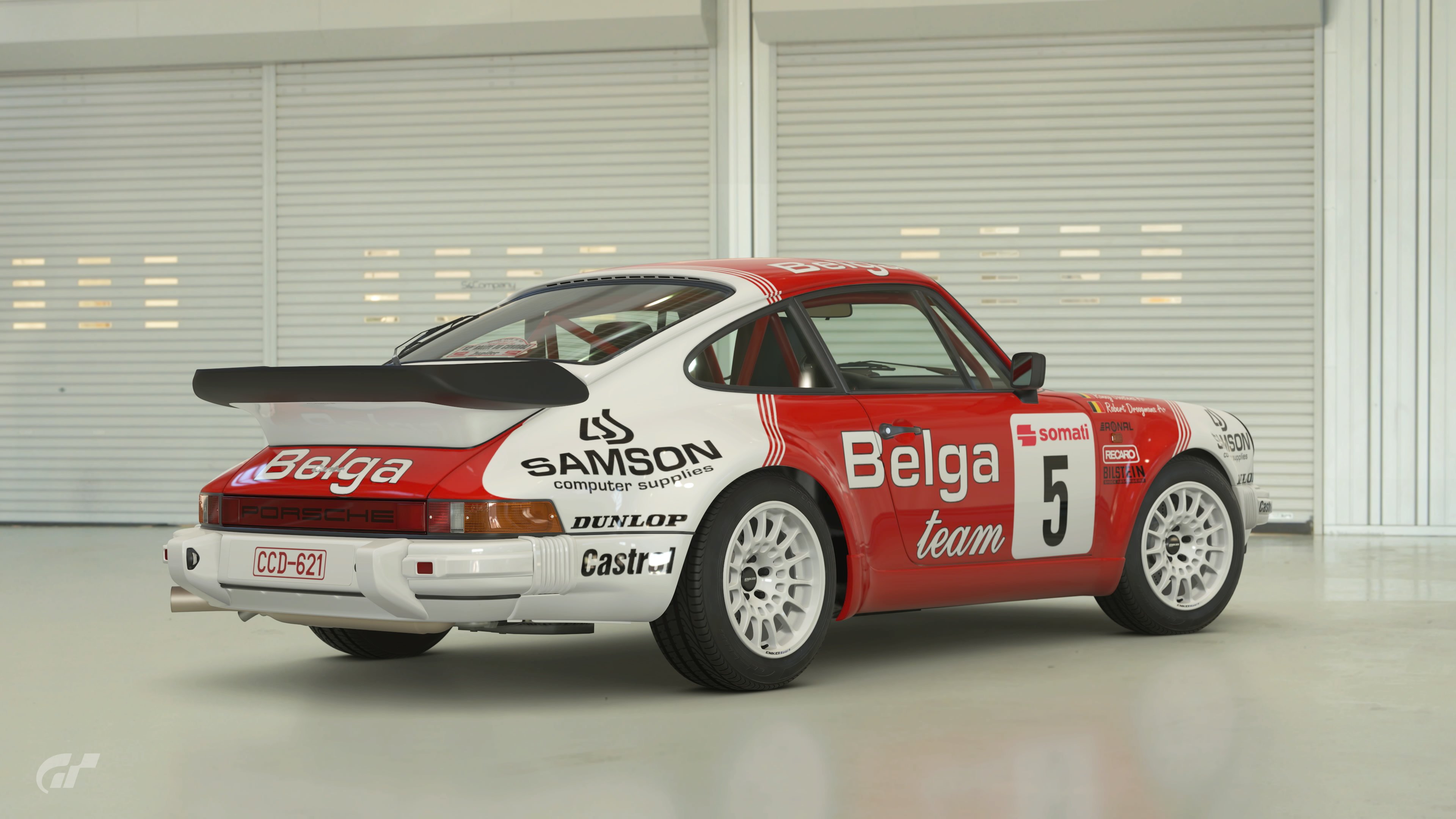 #5 Belga Porsche 930 - Rallye du Condroz '85