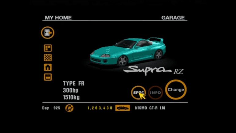 51 Toyota Supra RZ Blue