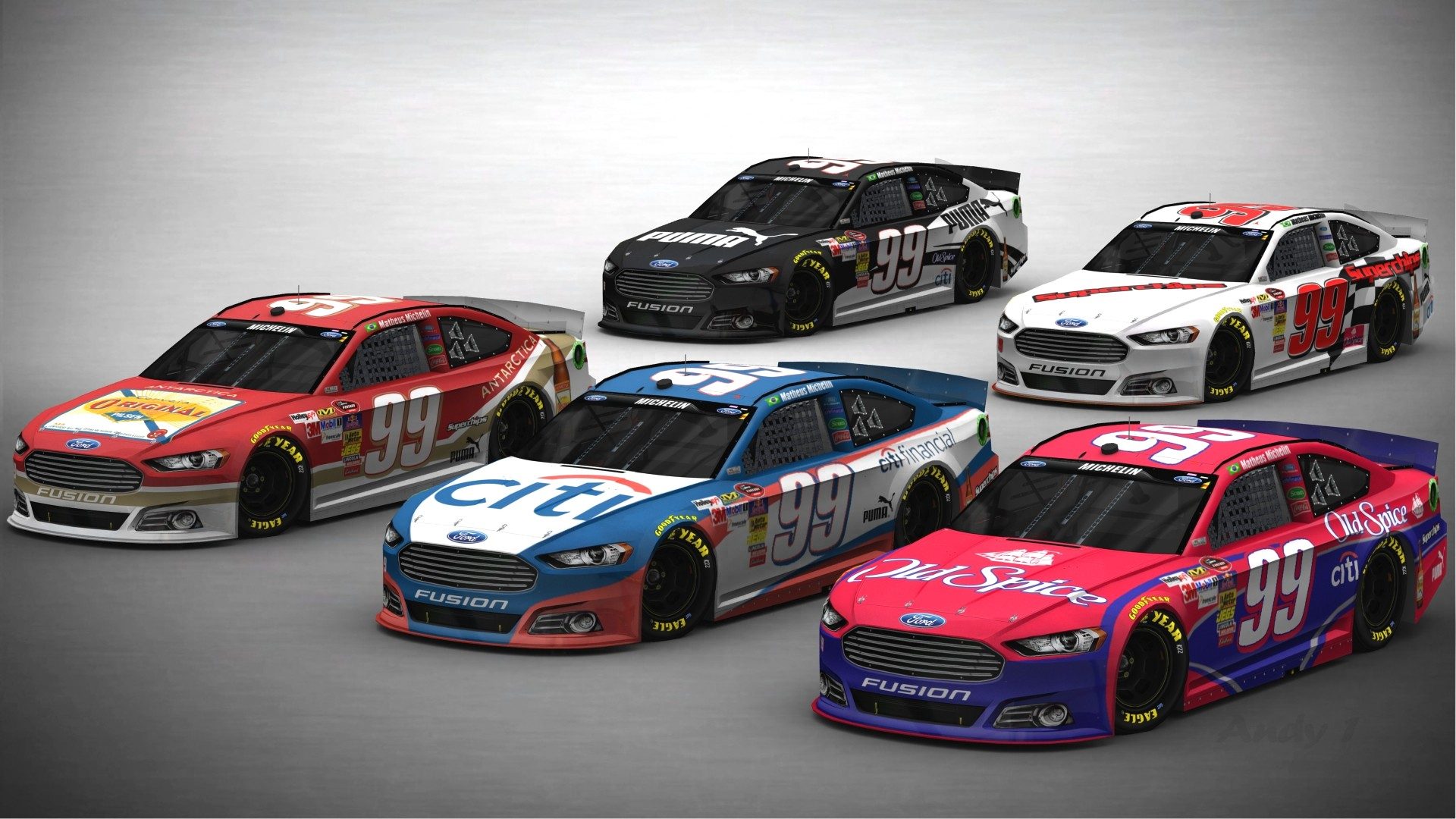 #99 Ford Team Render