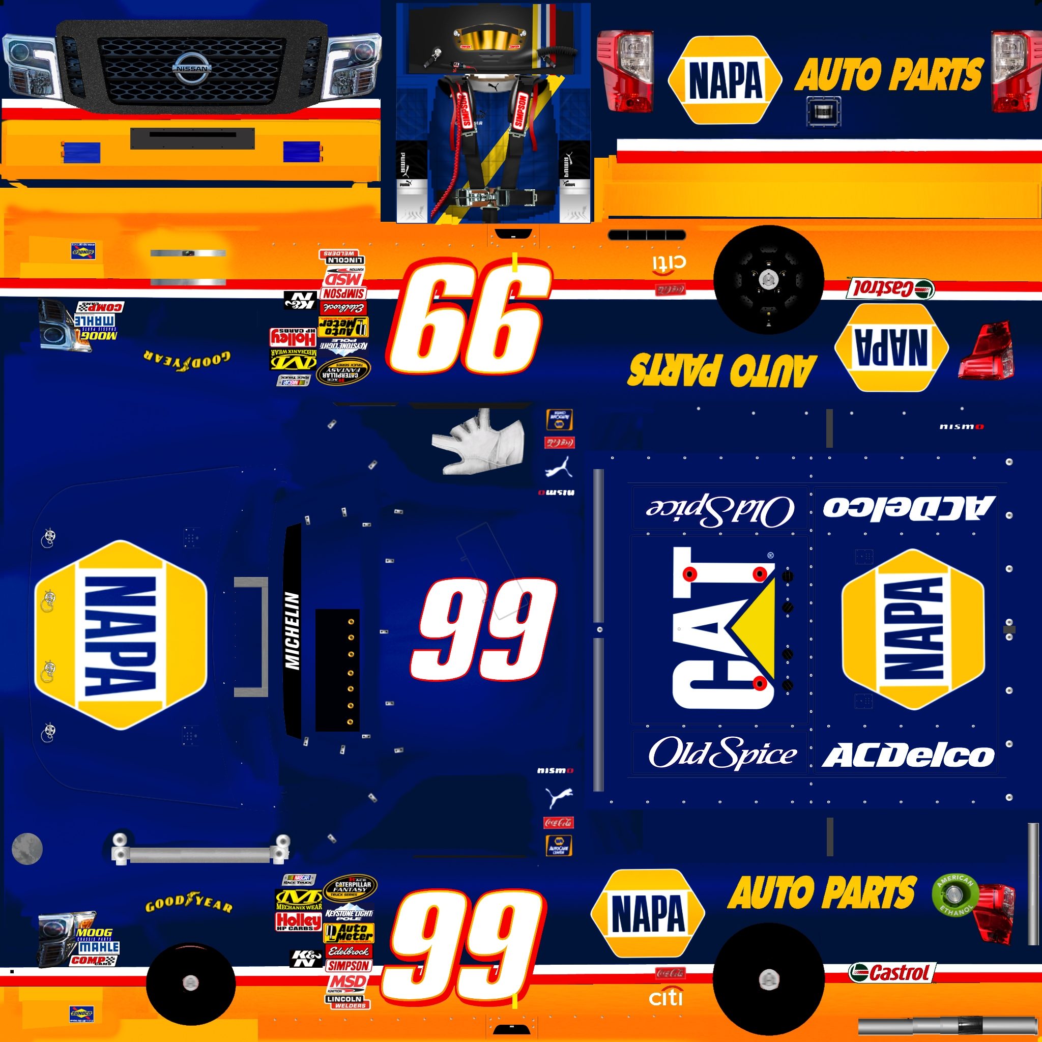 #99 NAPA Nissan