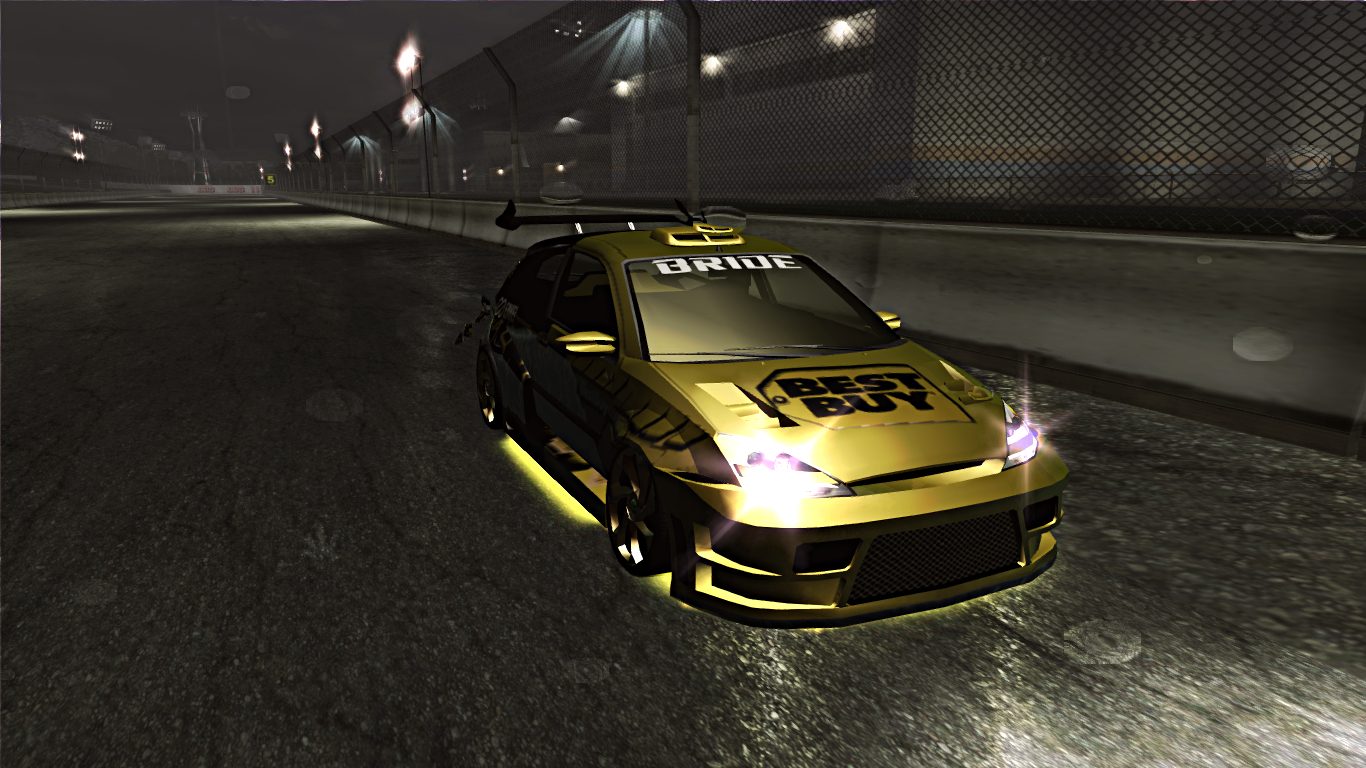 A quick lazy SPD build in the form of a "Best Buy" themed Ford Focus ZX3 3