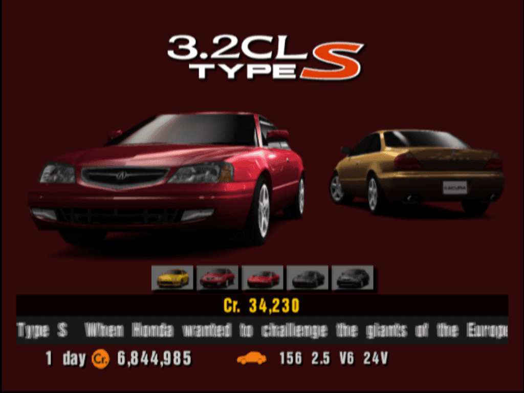 Acura CL 3.2 Type S