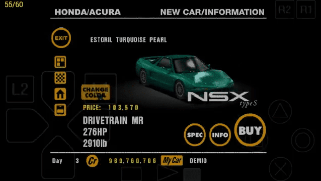 Acura Nsx Type S Gtplanet