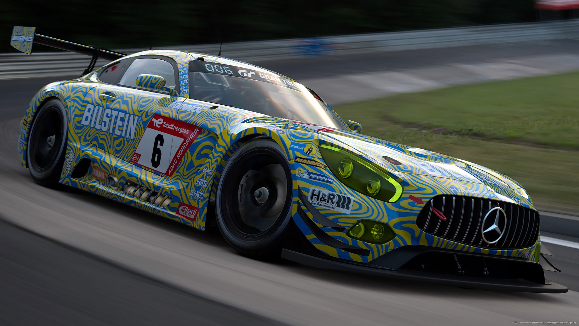 AMG GT N24 Bilstein Camo Livery