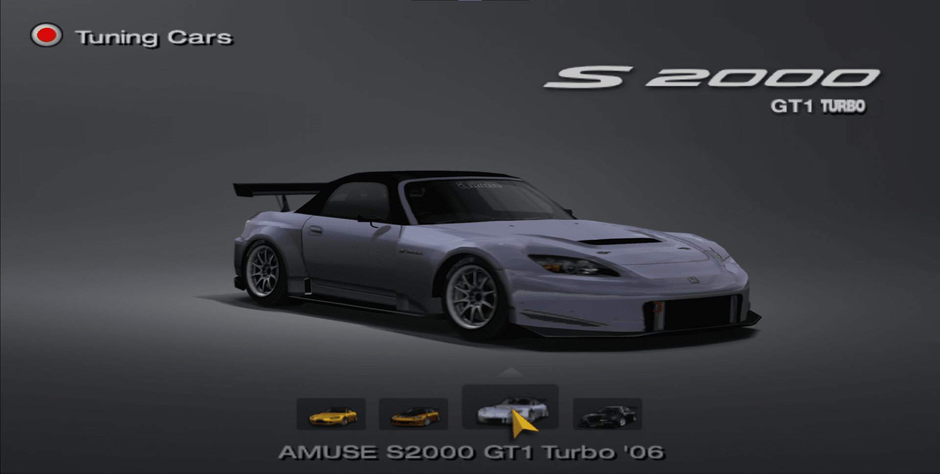 Amuse S00 Gt1 Turbo 06 Menu Png Gtplanet