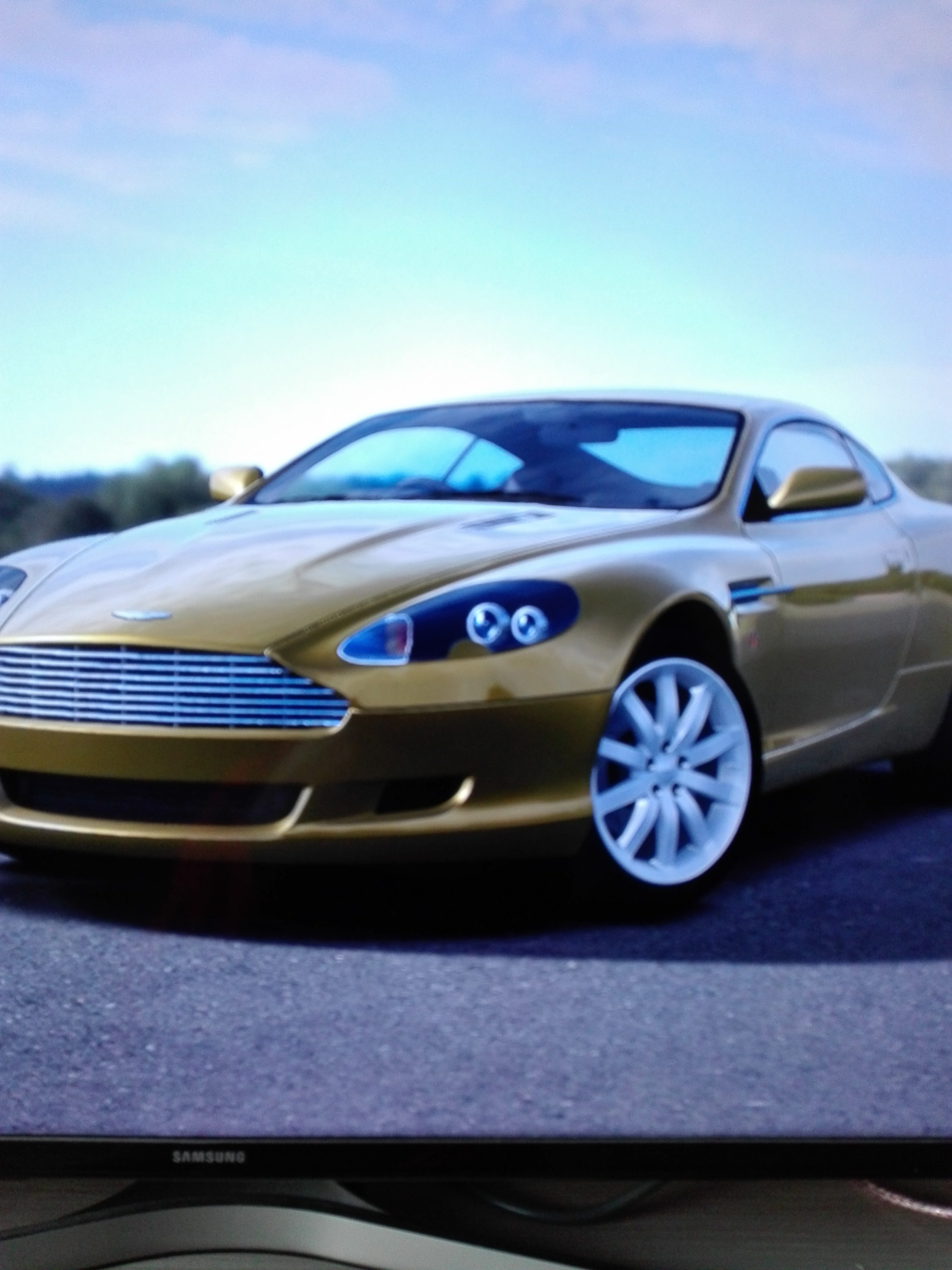 Aston Martin DB9 Super Gold