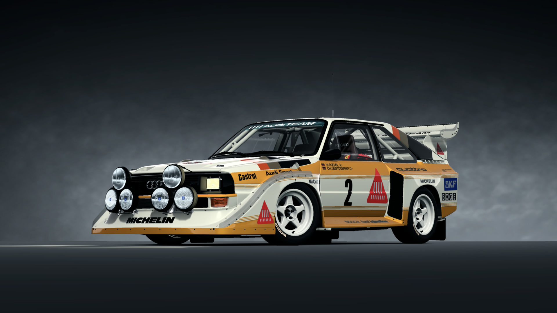 Audi quattro s1 rally