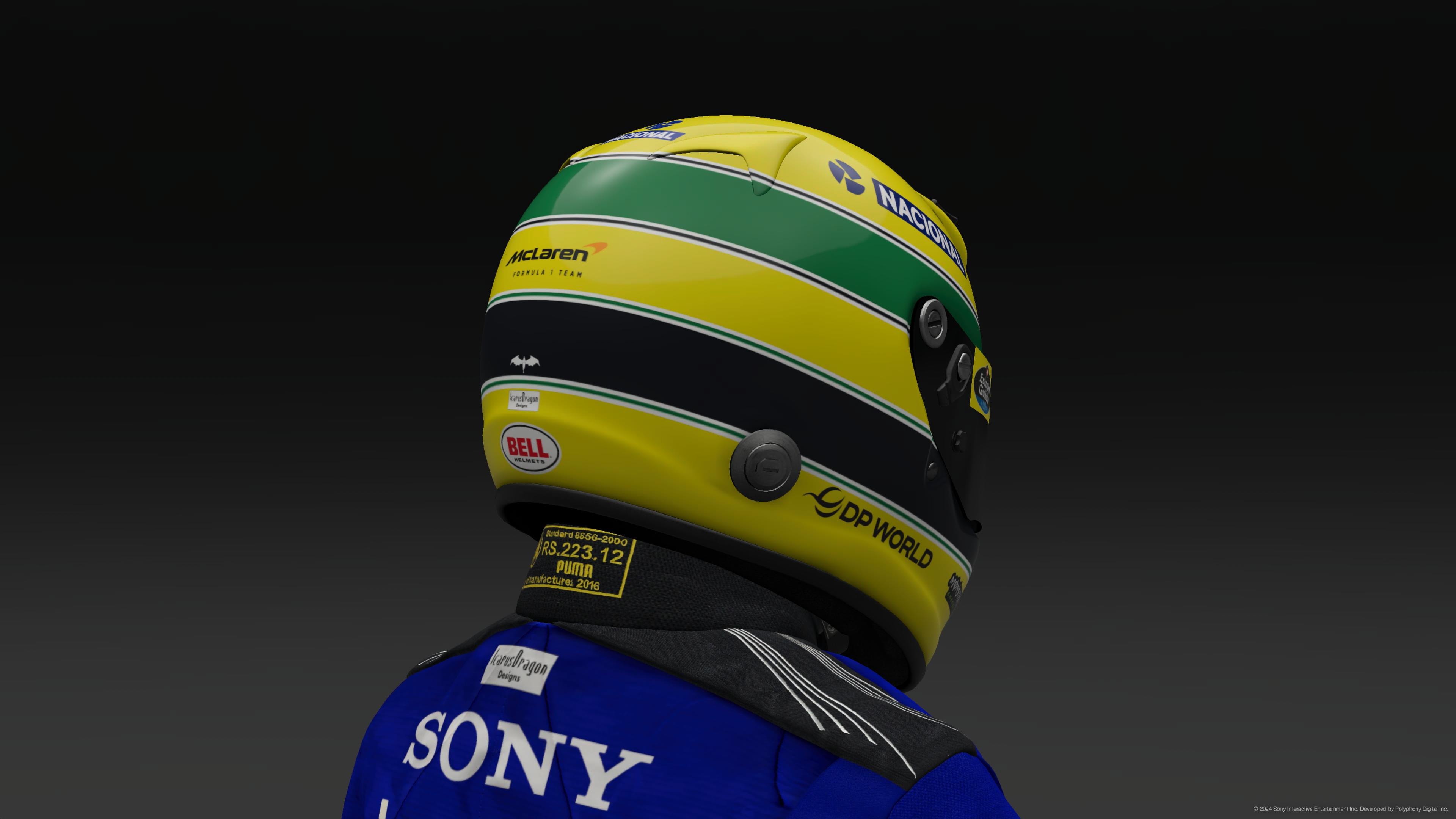 Ayrton Senna 2024 McLaren Helmet - Pic 3