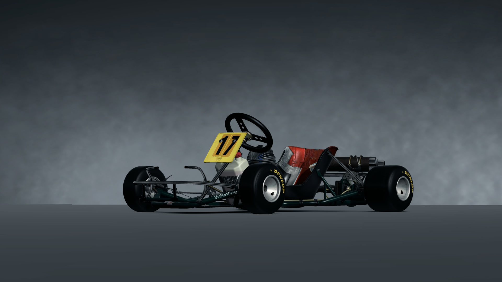 Ayrton Senna DAP Racing Kart #17 '80