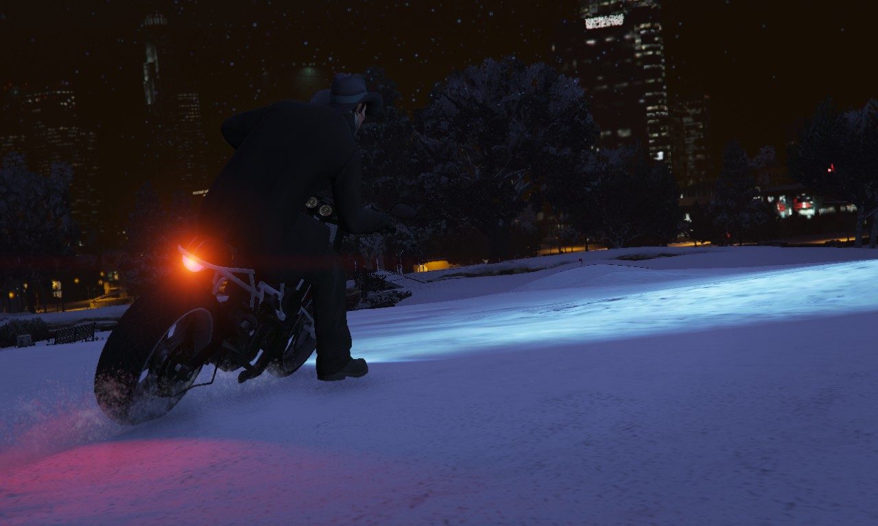 Back in time when Los Santos was Snowed Santos 2