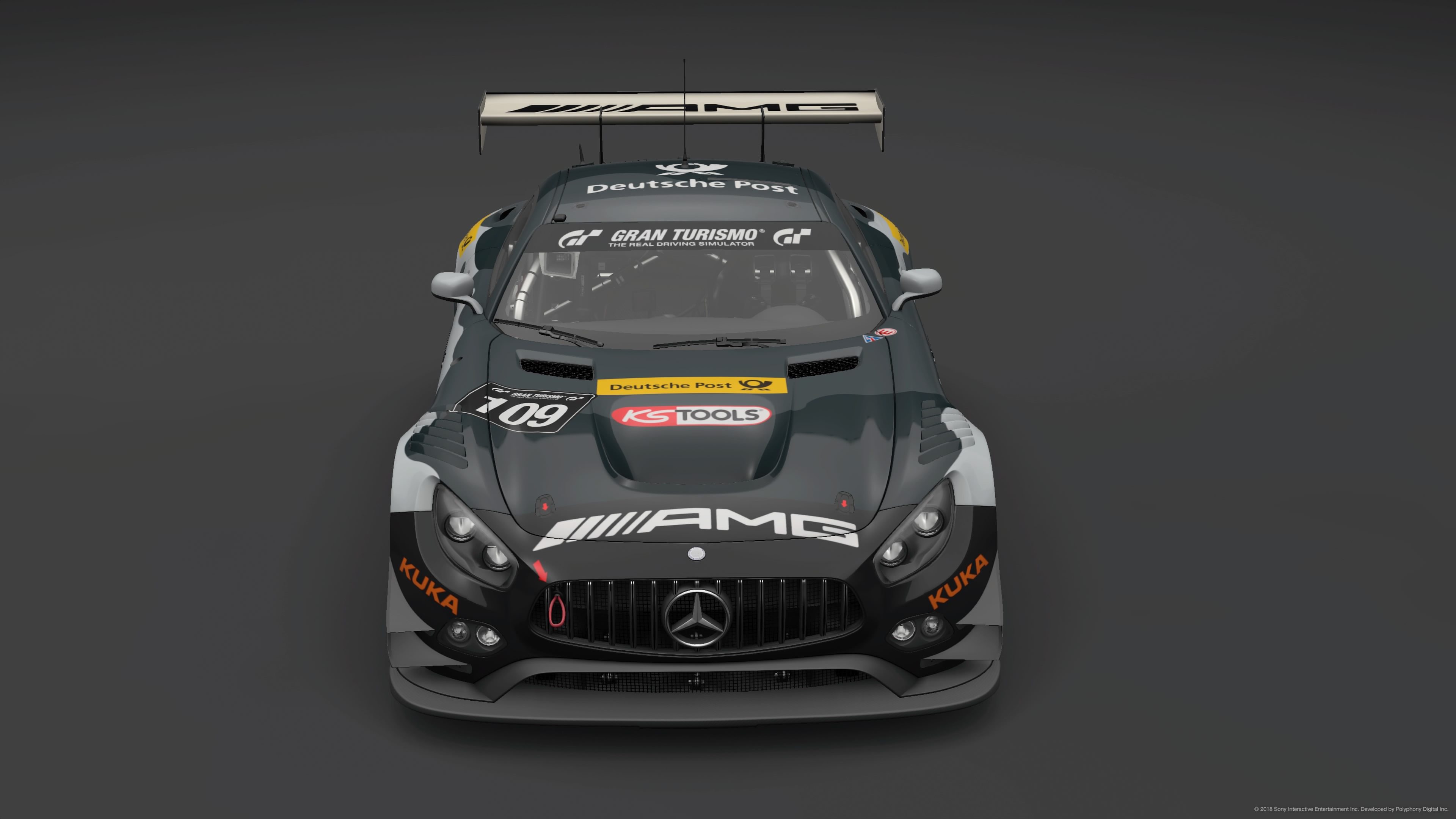 Bf 109 Mercedes AMG GT3 Front