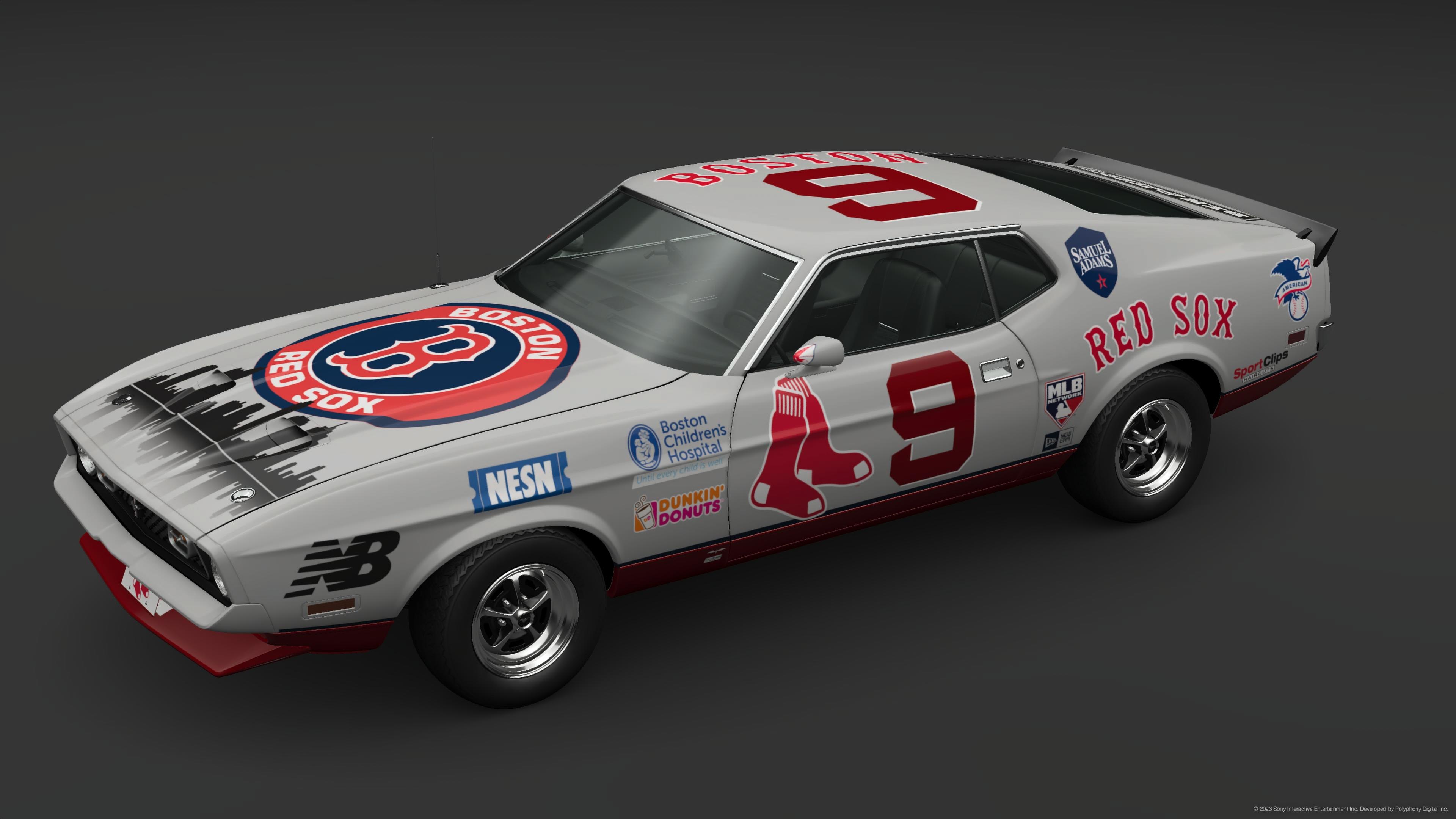 Boston Red Sox Ford Mustang Mach 1 - Pic 1