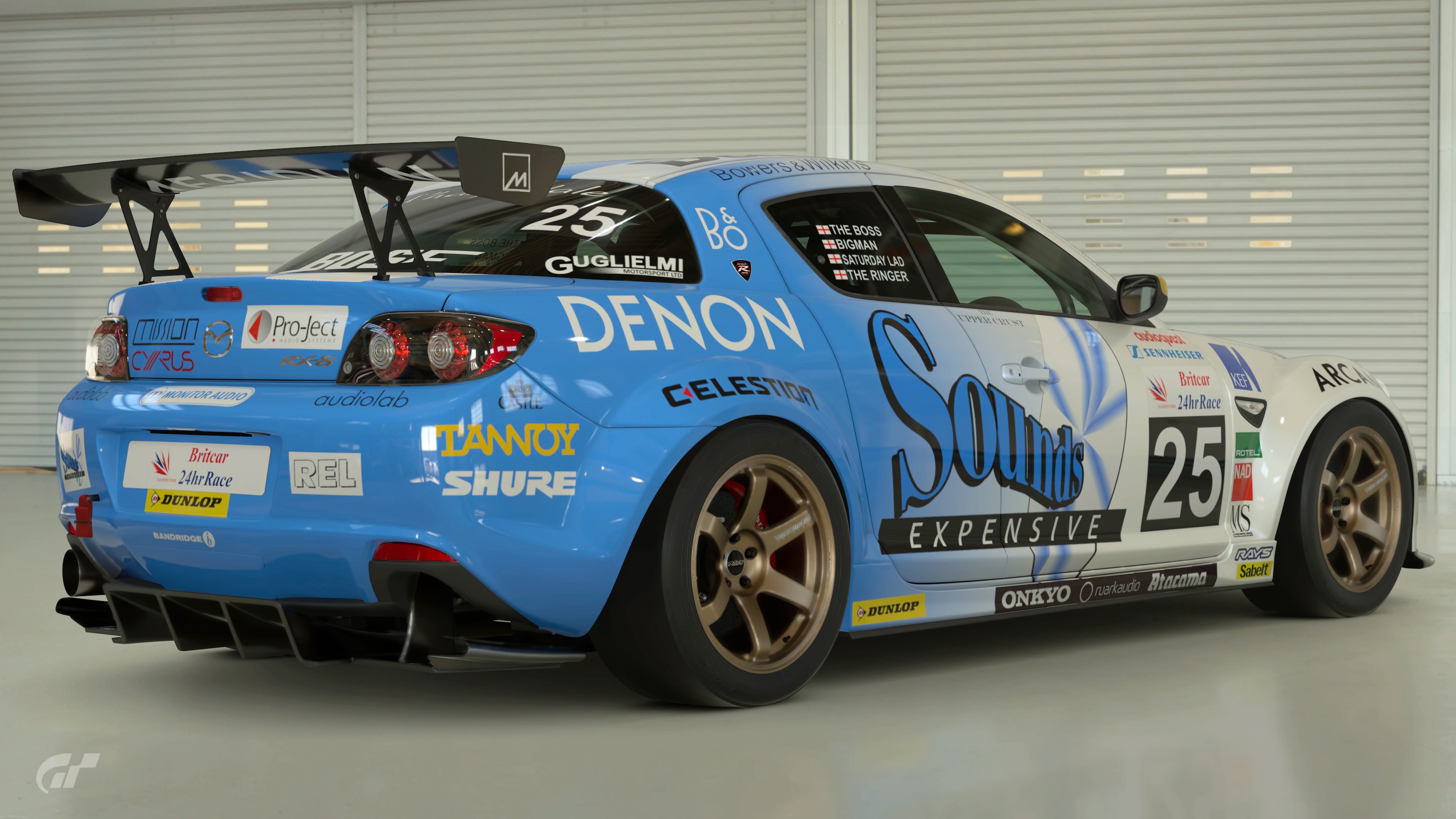 Britcar RX-8 back