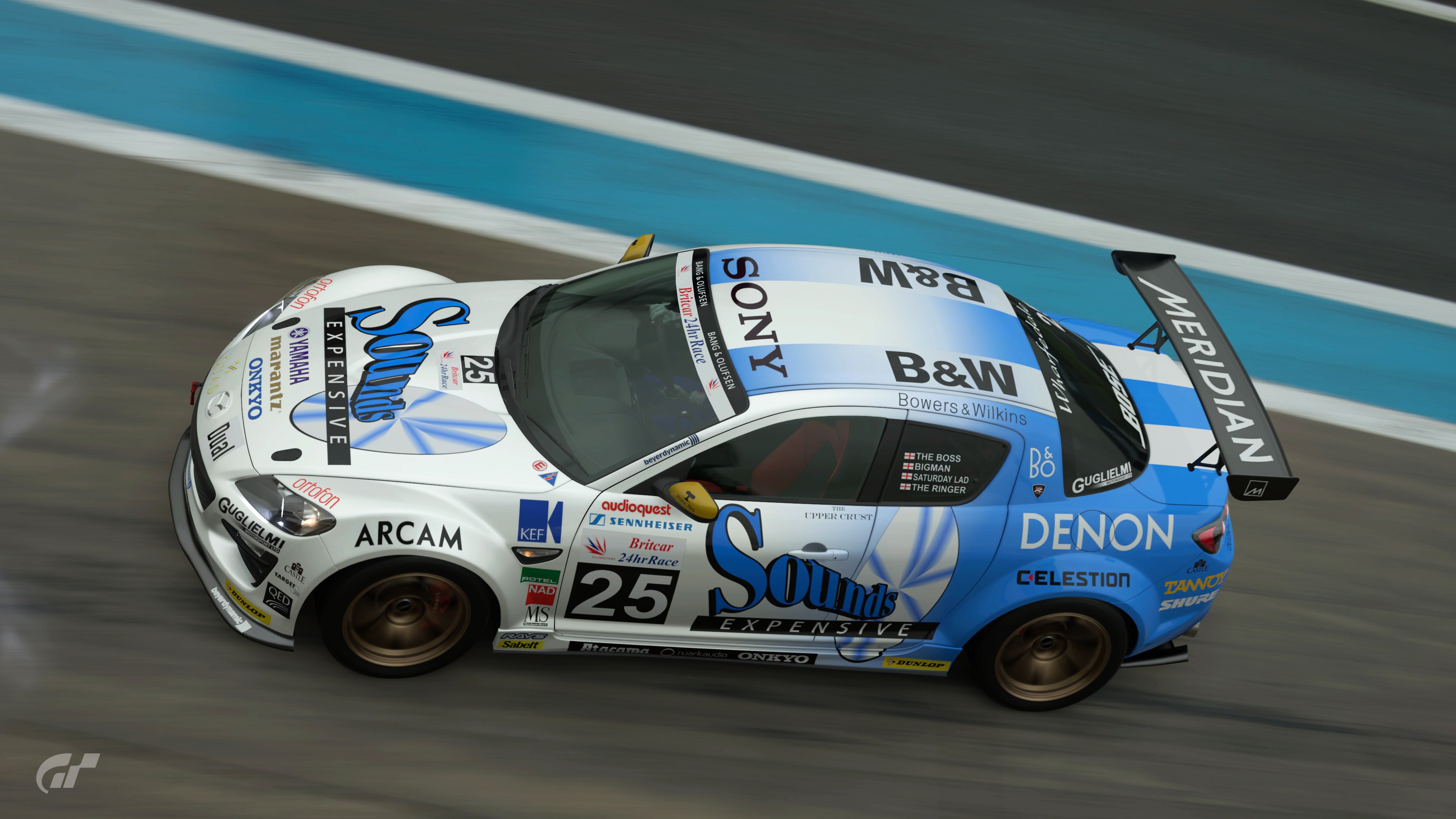 Britcar RX-8 in the Pitlane