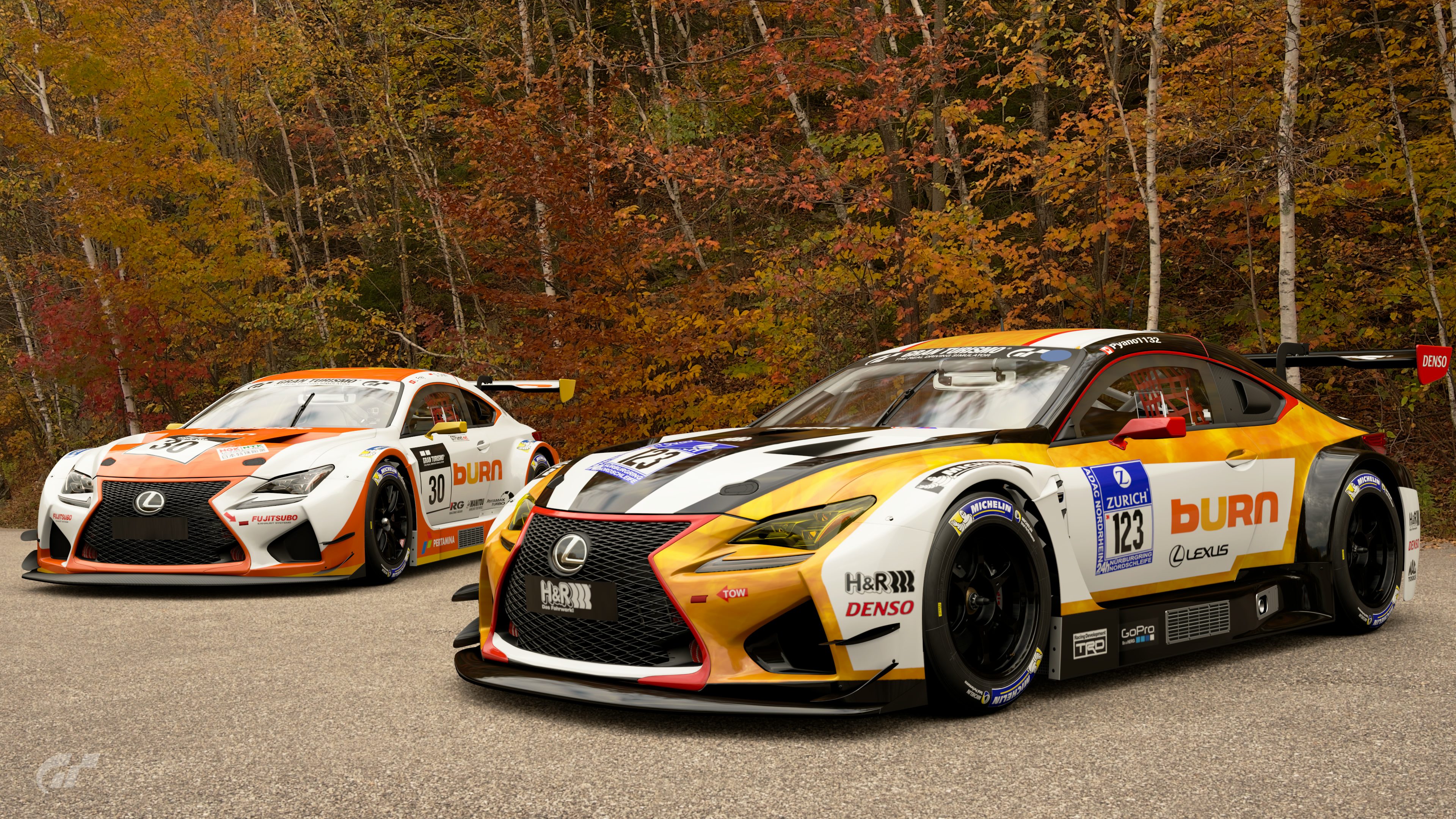 Burn Racing N24 Lexus RC-F GT3 #123