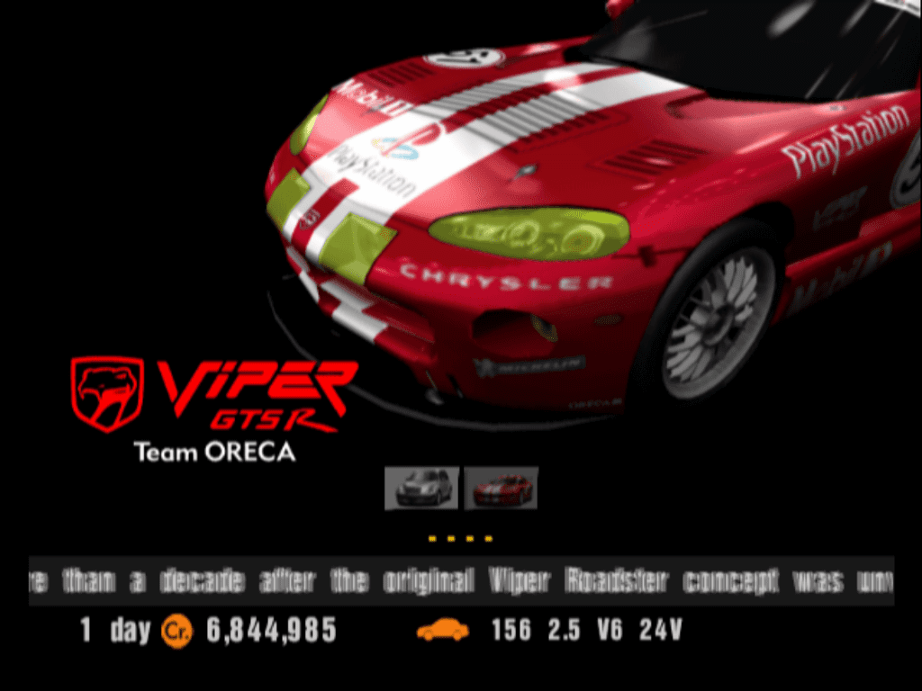 Chrysler Viper GTS-R Team Oreca