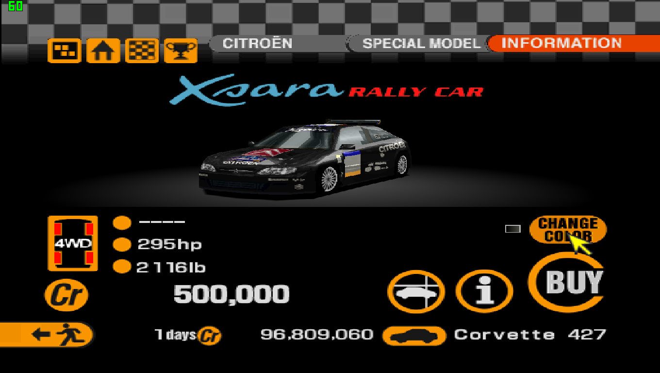 Citroen Xsara Rally Car