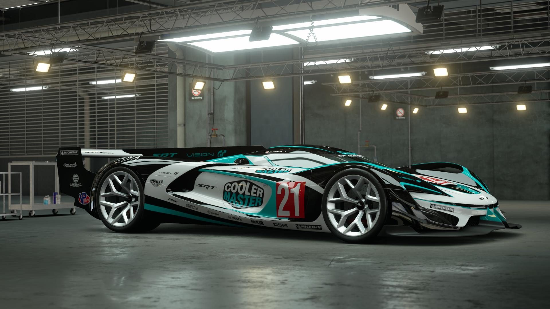 Cooler Master Racing Livery