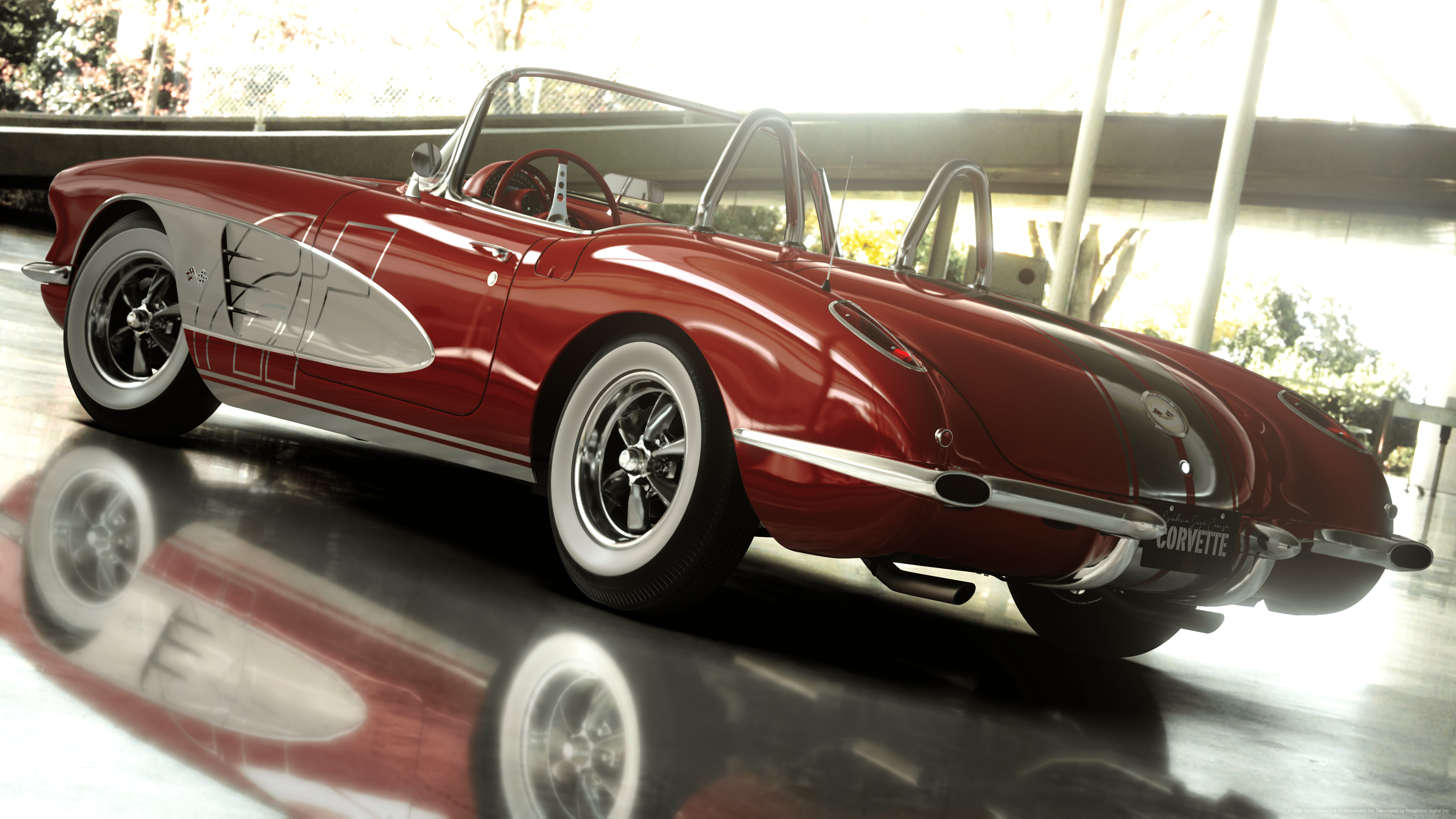 Corvette C1 '58 Chrome Line