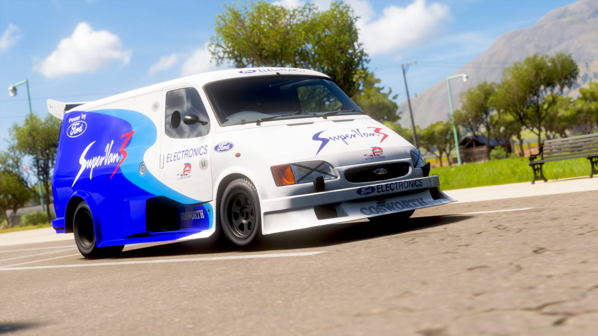 COTW 12 - Supervan 3: the mad lads placed a Cosworth V6 in a van?