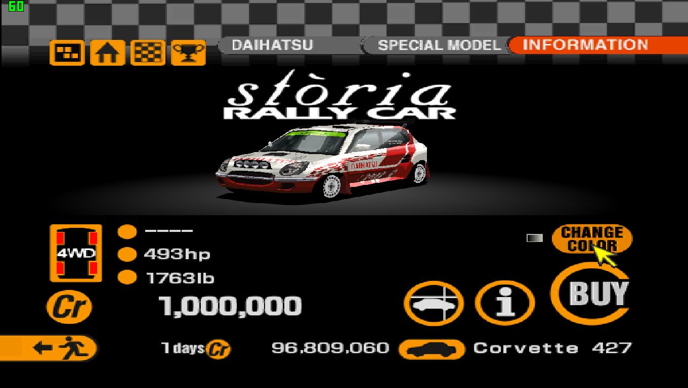 Daihatsu Storia Rally Car