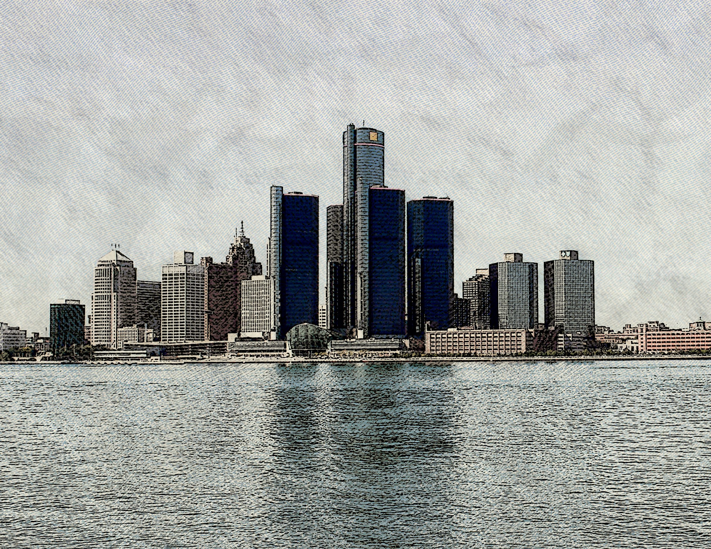 Detroit Skyline