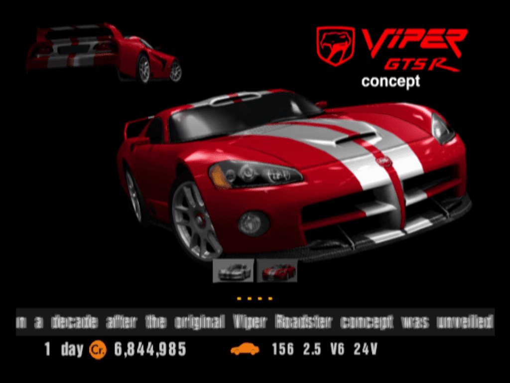 Dodge Viper Gts R Concept Gtplanet