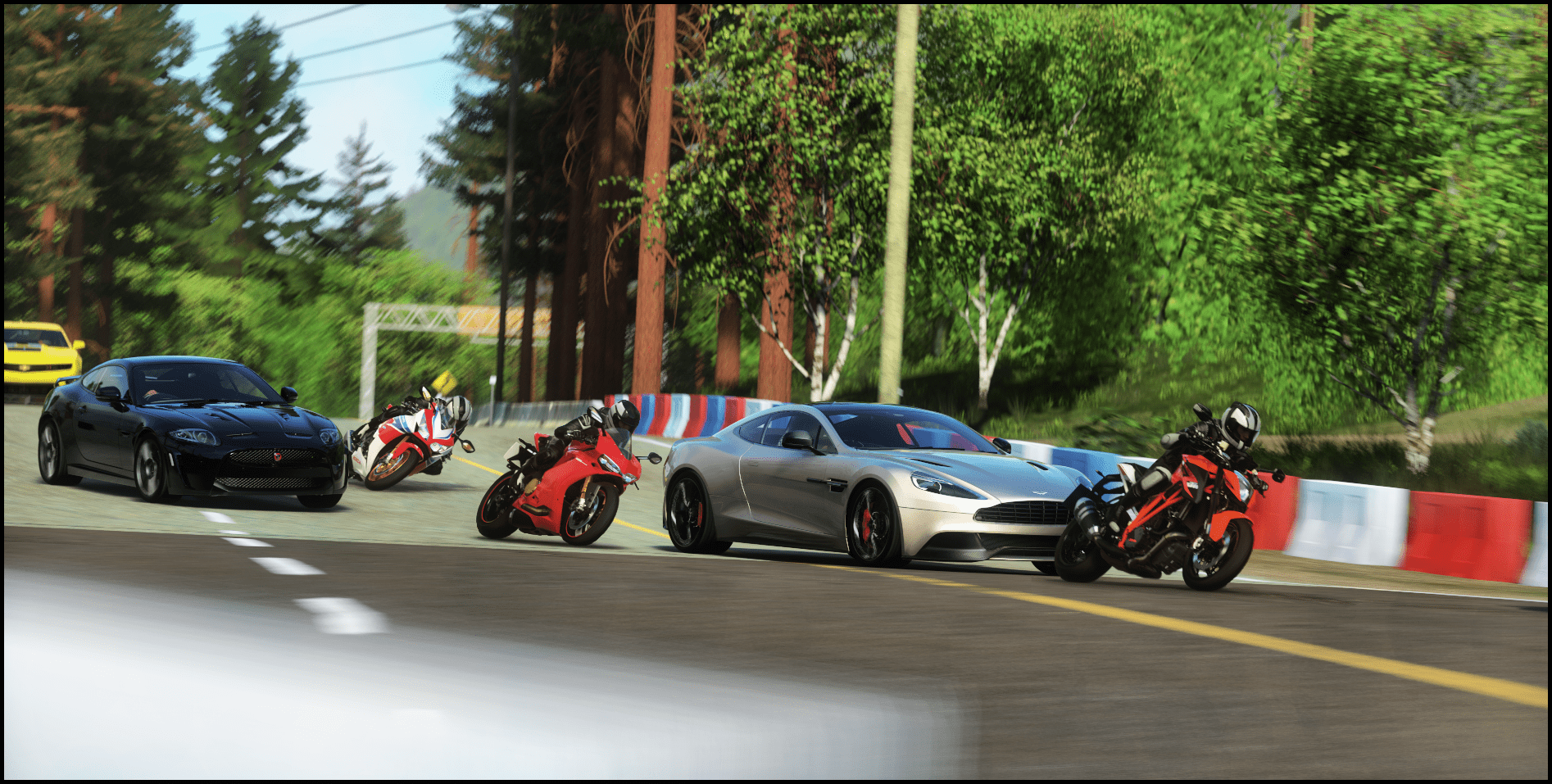 DRIVECLUB™ Cars vs Bikes