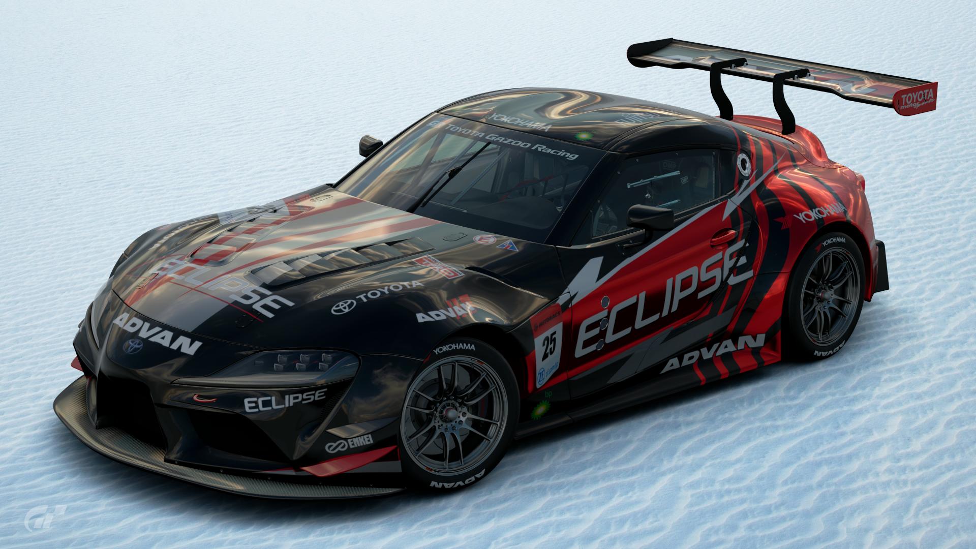 Eclipse Advan GR Supra front.