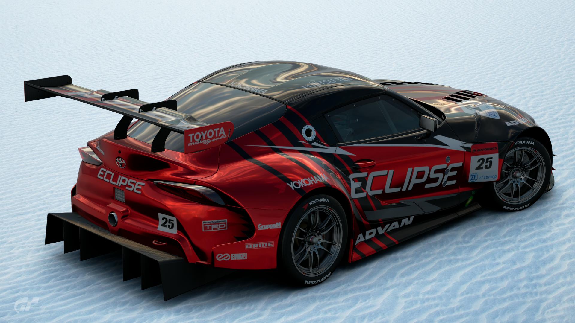 Eclipse Advan GR Supra rear.