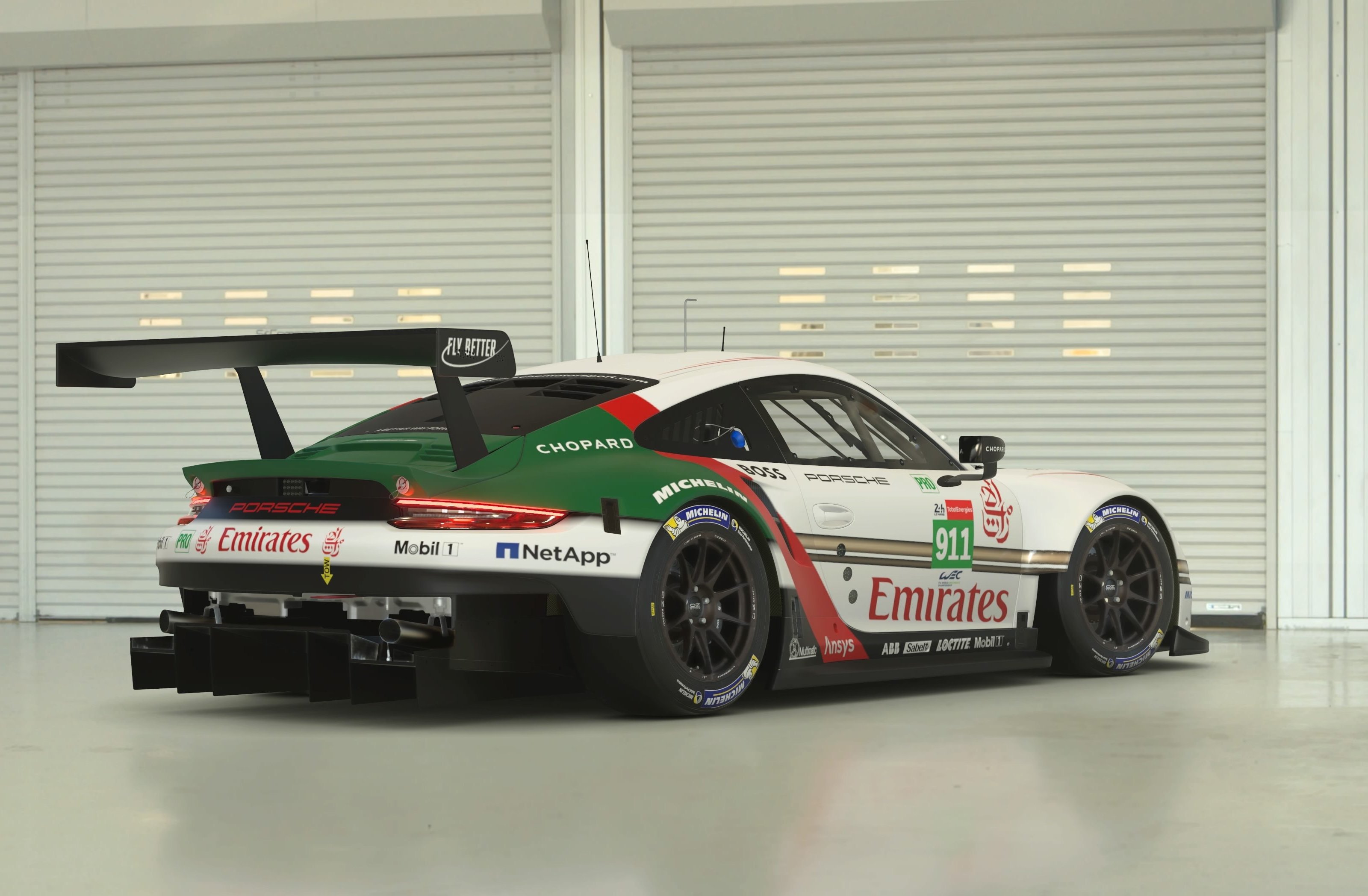 EMIRATES PORSCHE GT3 #911