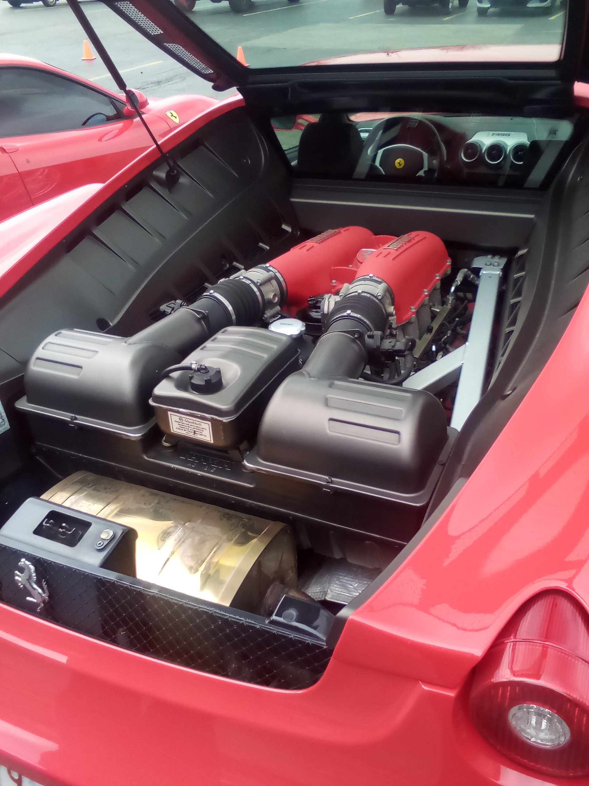 F430 Engine Bay