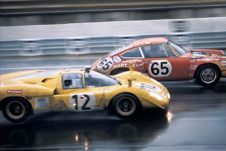 Ferrari 512S & Porsche 911 - LeMans 1970