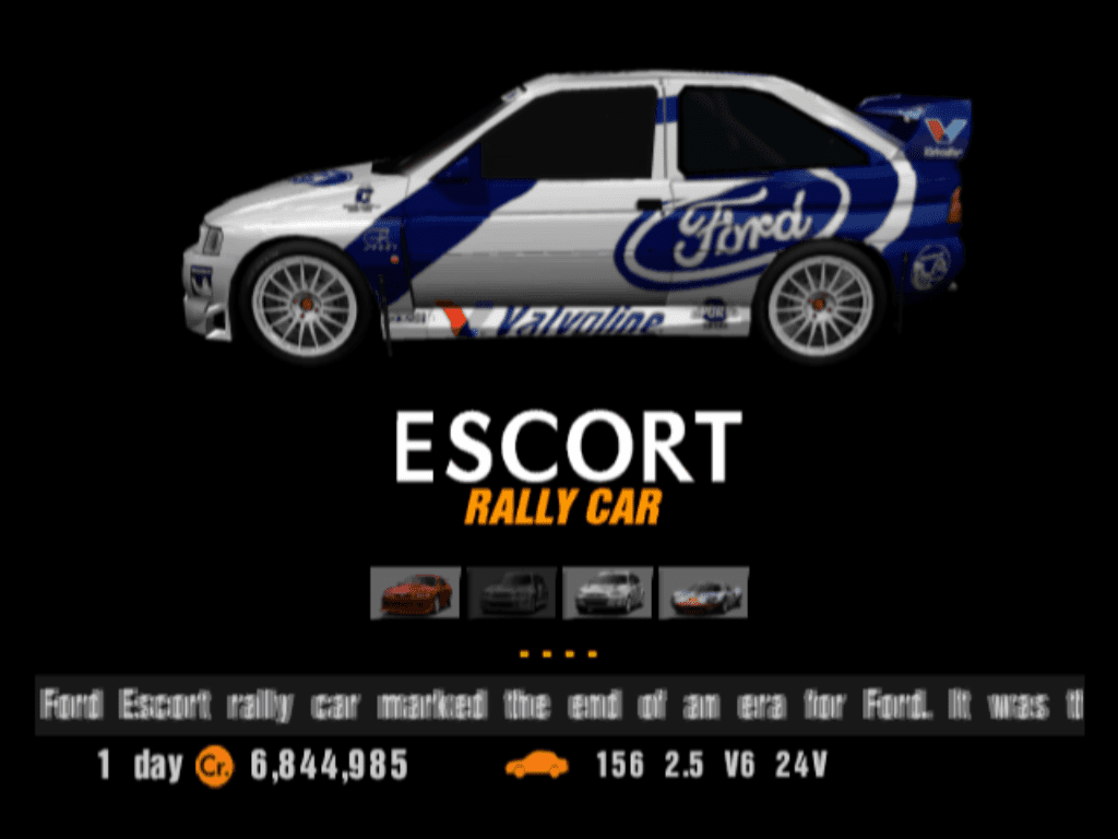 Ford Escort Rally Car