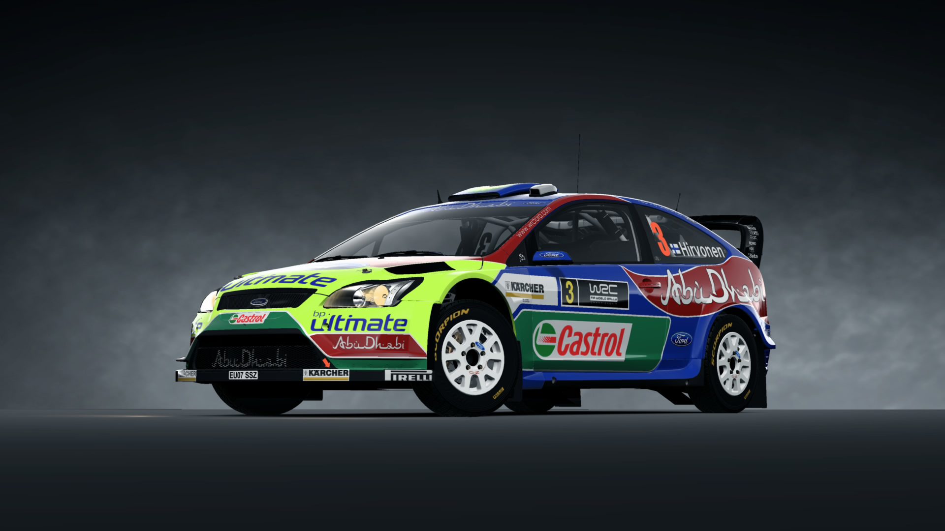 Ford focus 2 wrc