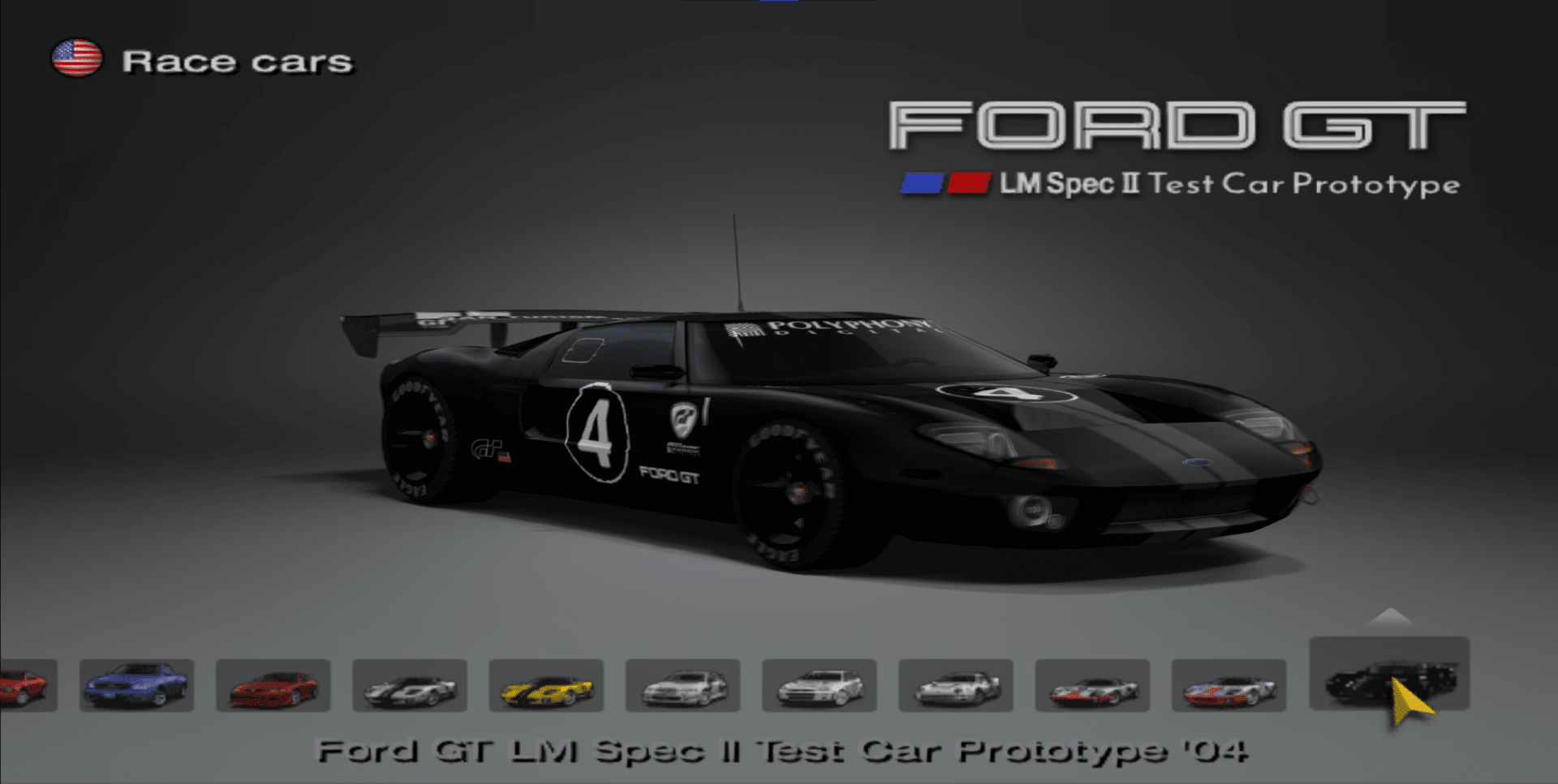  Ford GT in Gran Turismo 4