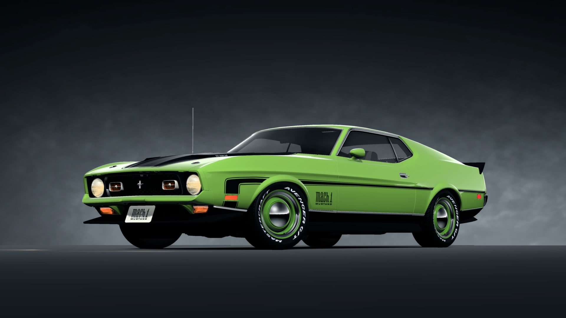 Ford Mustang Mach 1 '71 (01)