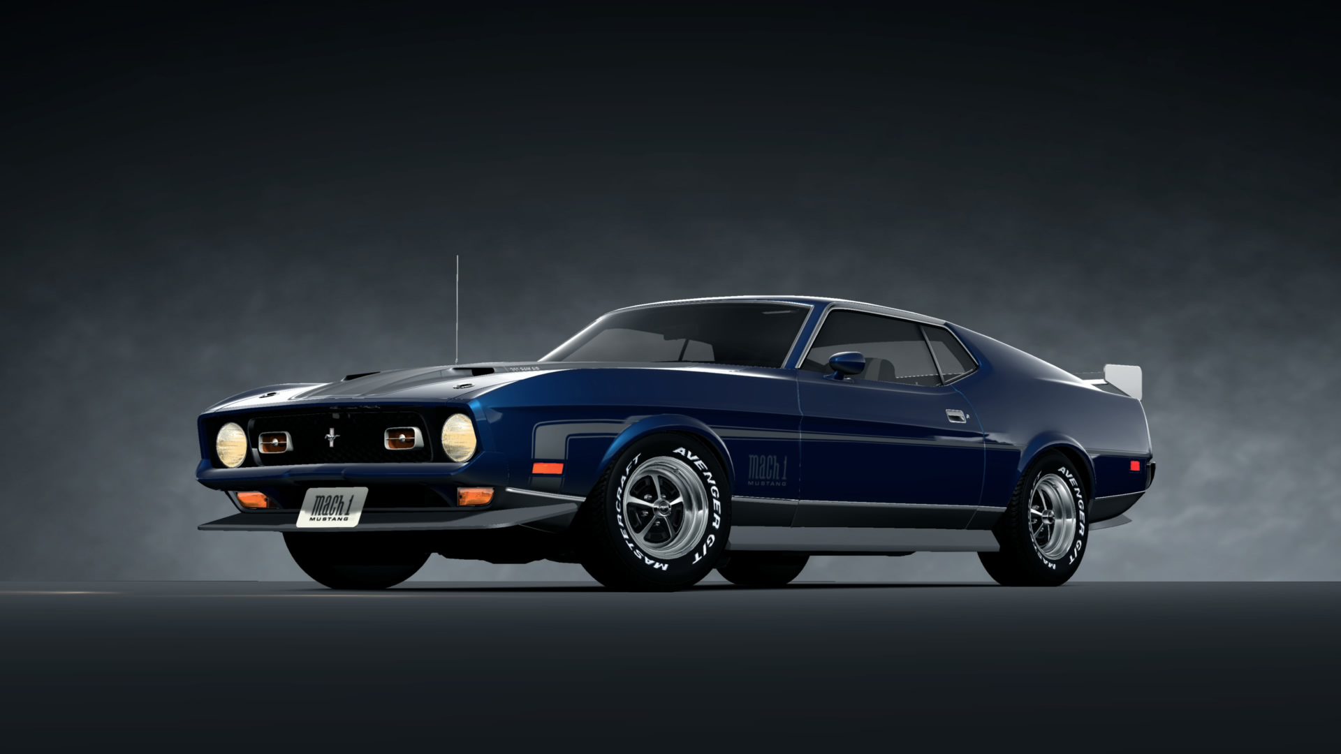 Ford Mustang Mach 1 '71 (11)