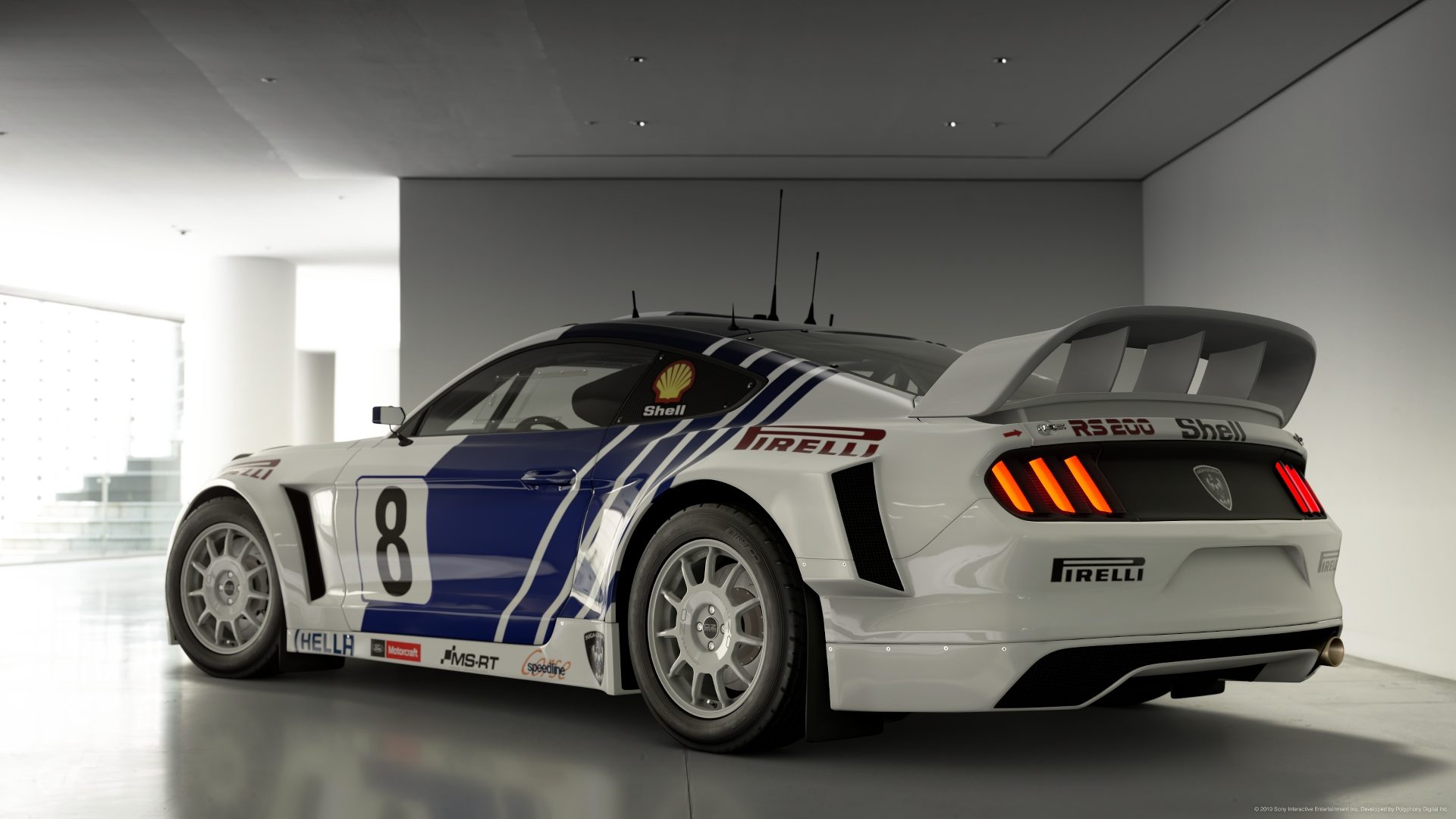 Ford RS200 Rally Car '85 Tribute