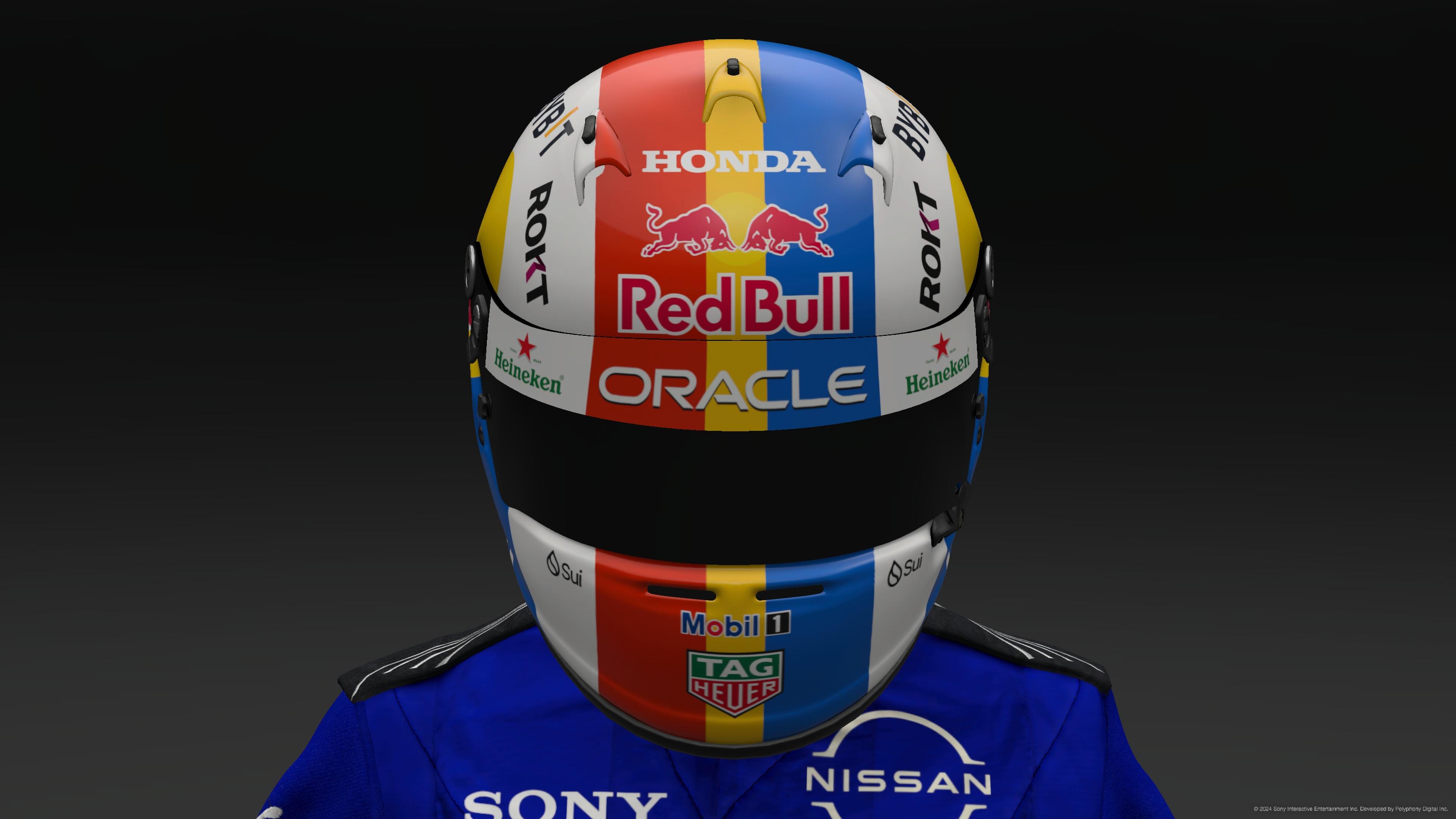 Francois Cevert 2024 Red Bull Helmet - Pic 2