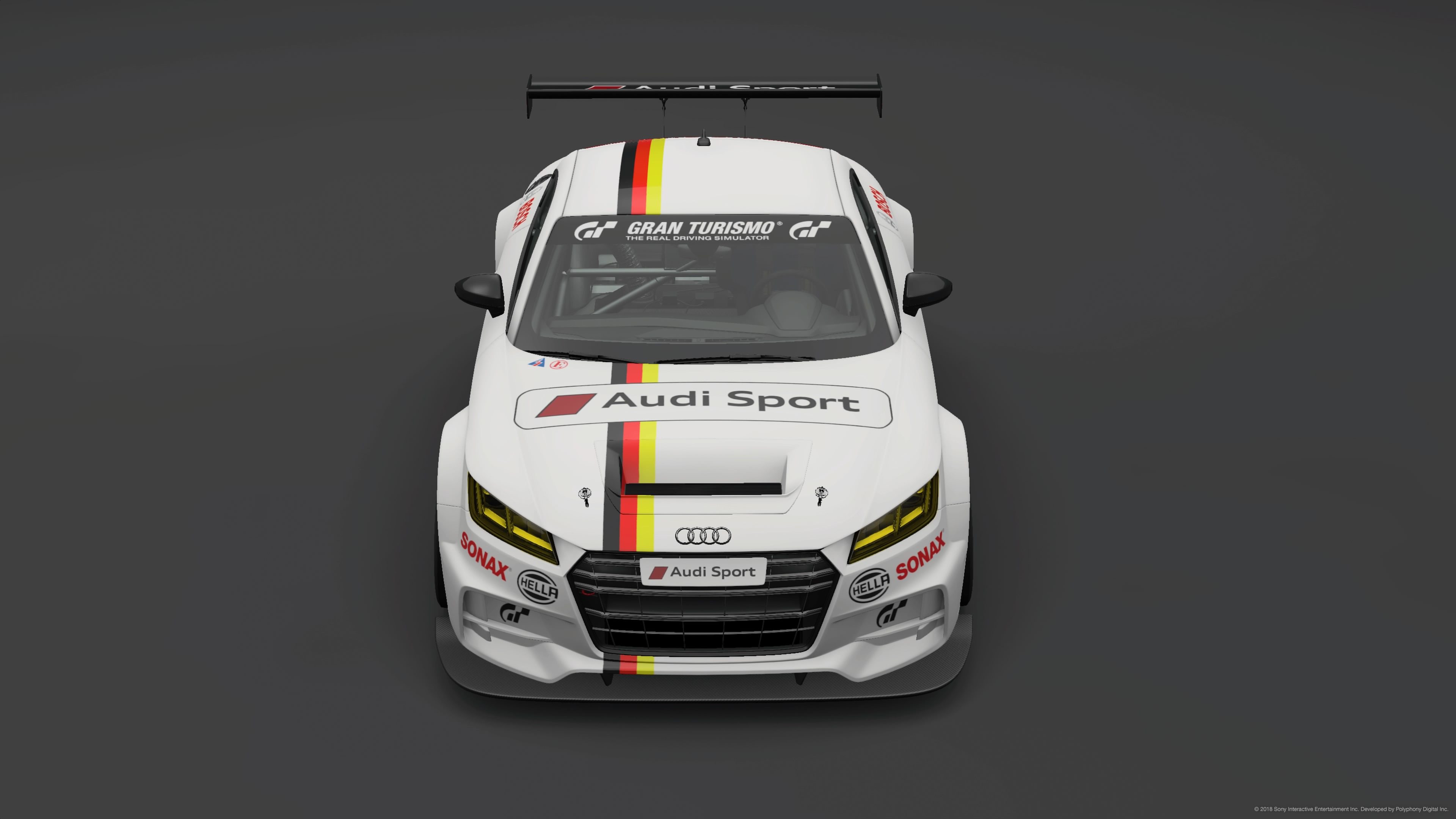 German Flag Audi TT Front