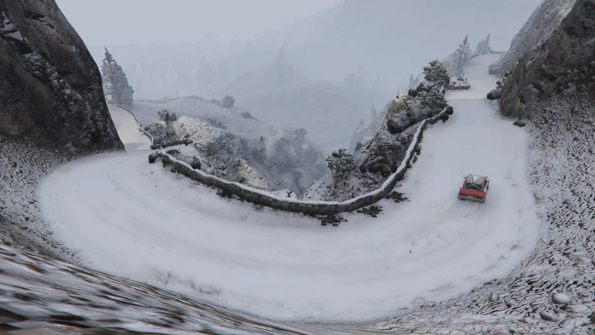 Grand Theft Auto V - Rallying In The Snow - 22