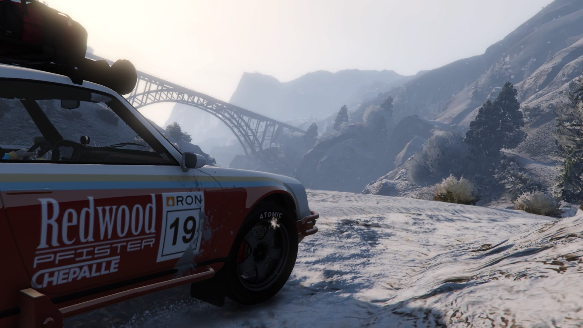 Grand Theft Auto V - Rallying In The Snow - 26