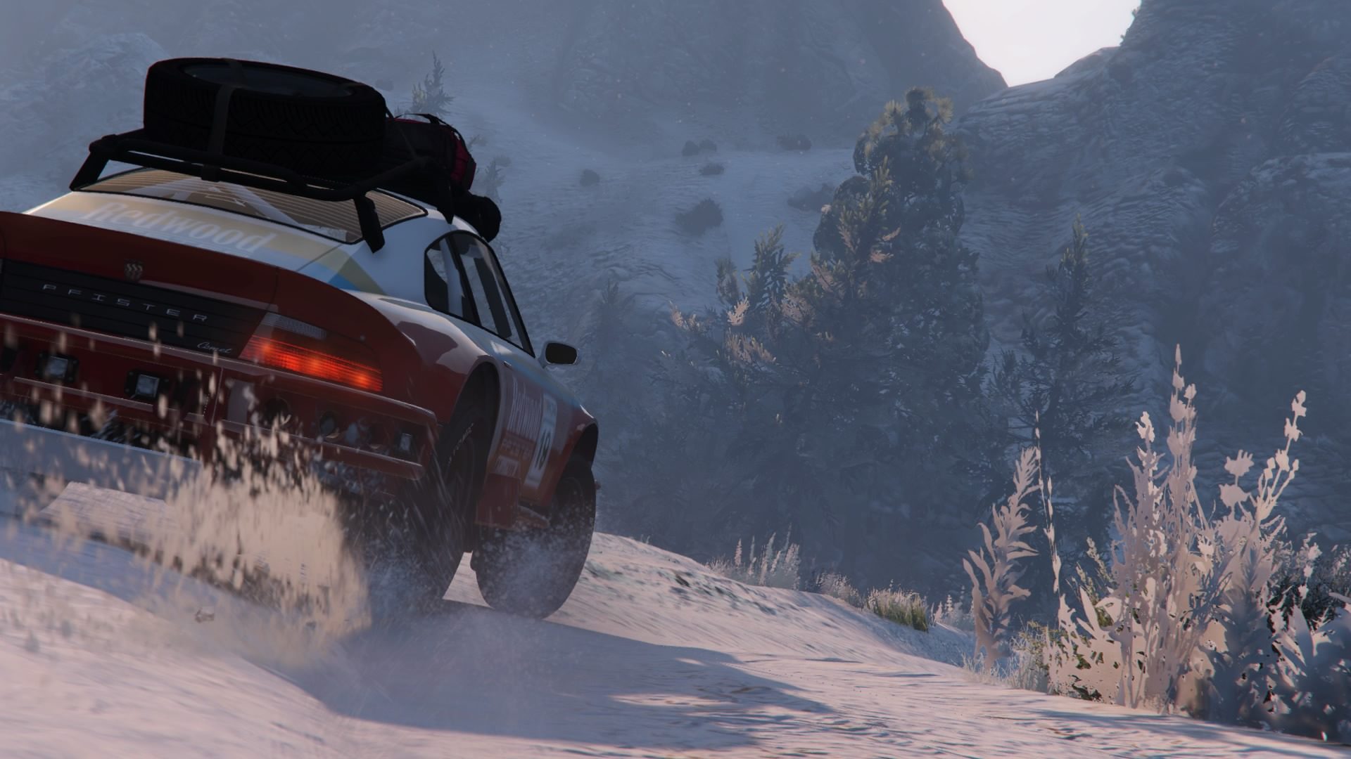 Grand Theft Auto V - Rallying In The Snow - 30