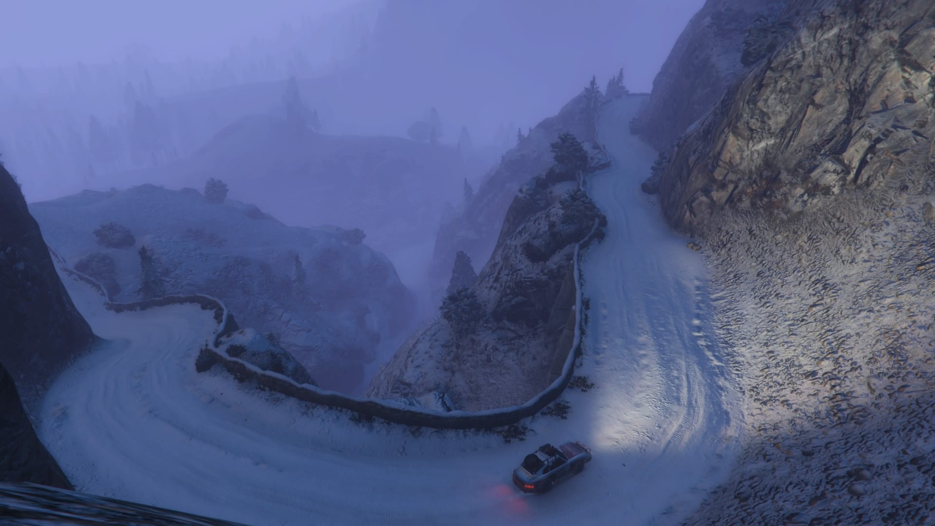 Grand Theft Auto V - Rallying In The Snow - 40