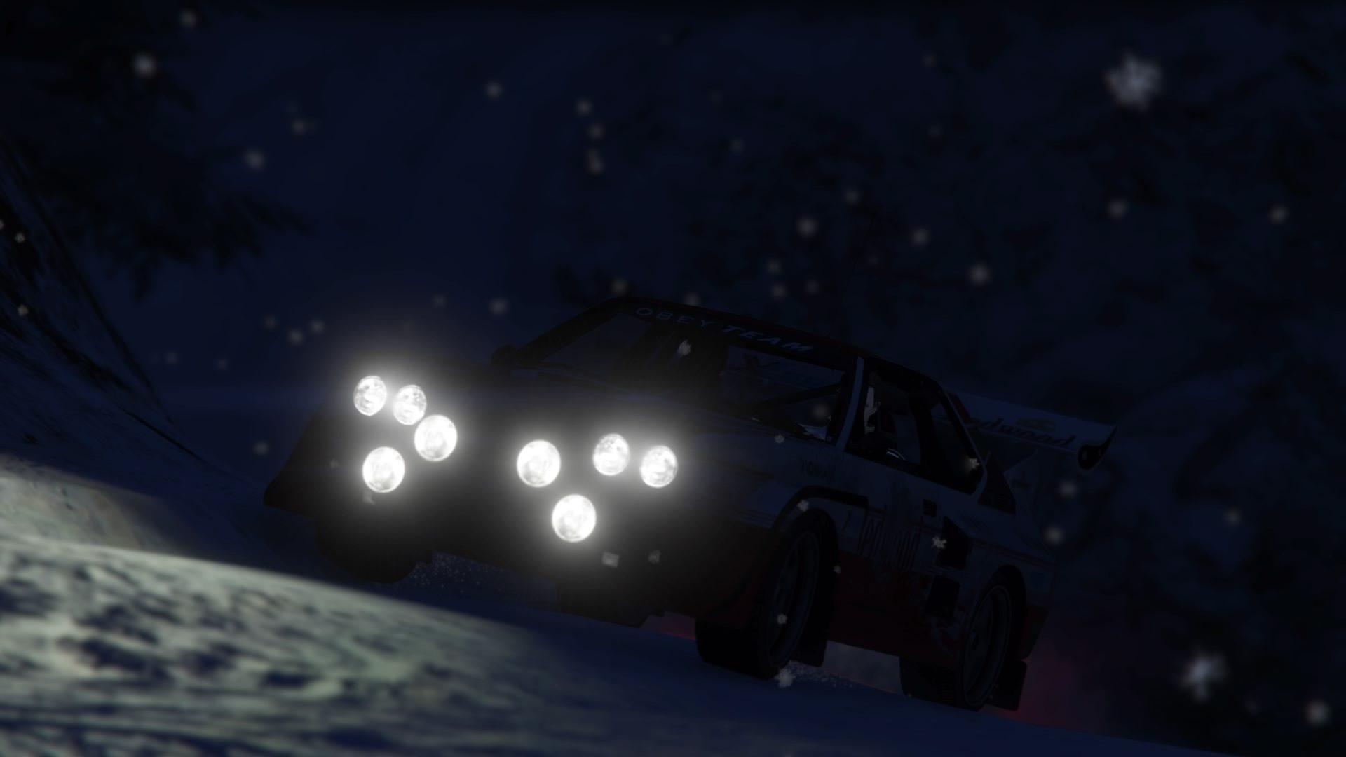 Grand Theft Auto V - Rallying In The Snow - 49