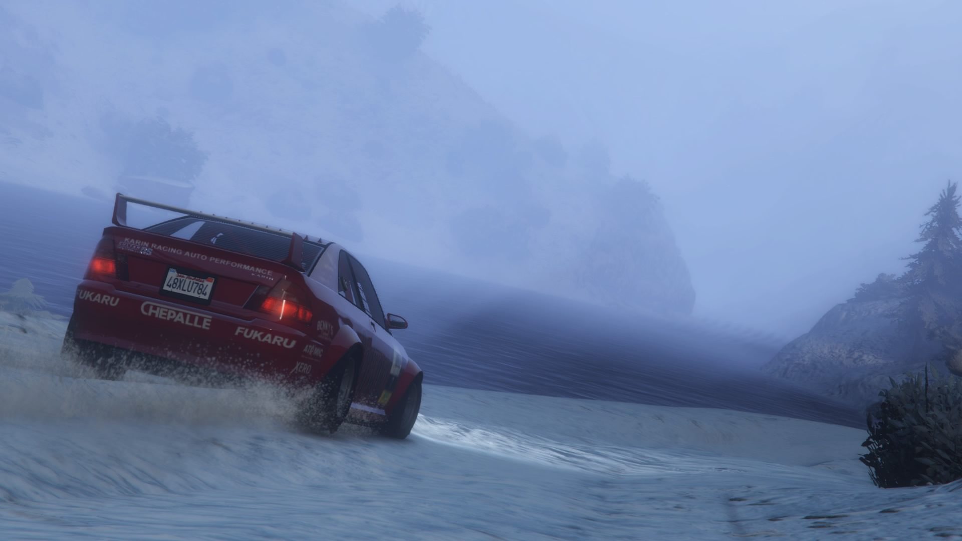 Grand Theft Auto V - Rallying In The Snow - 61