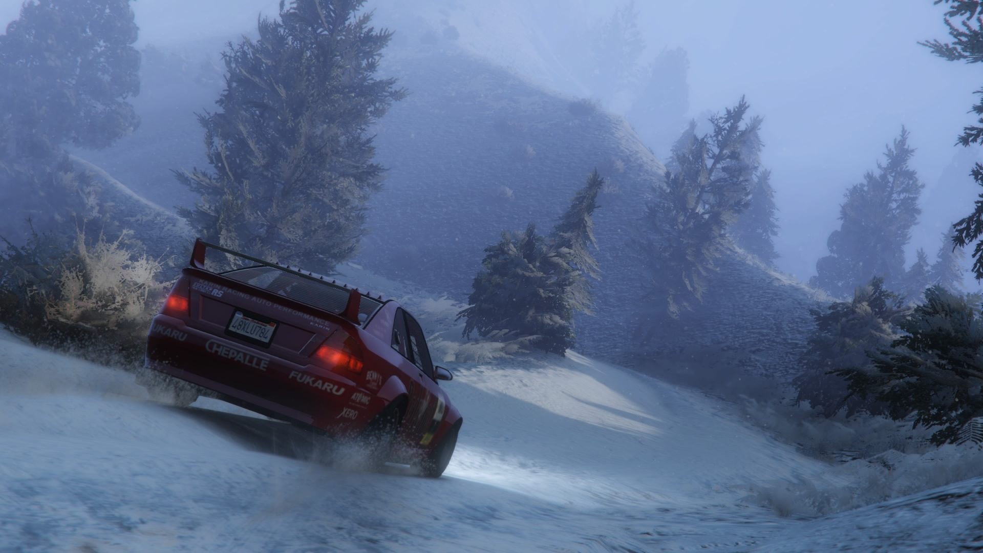 Grand Theft Auto V Rallying In The Snow 62