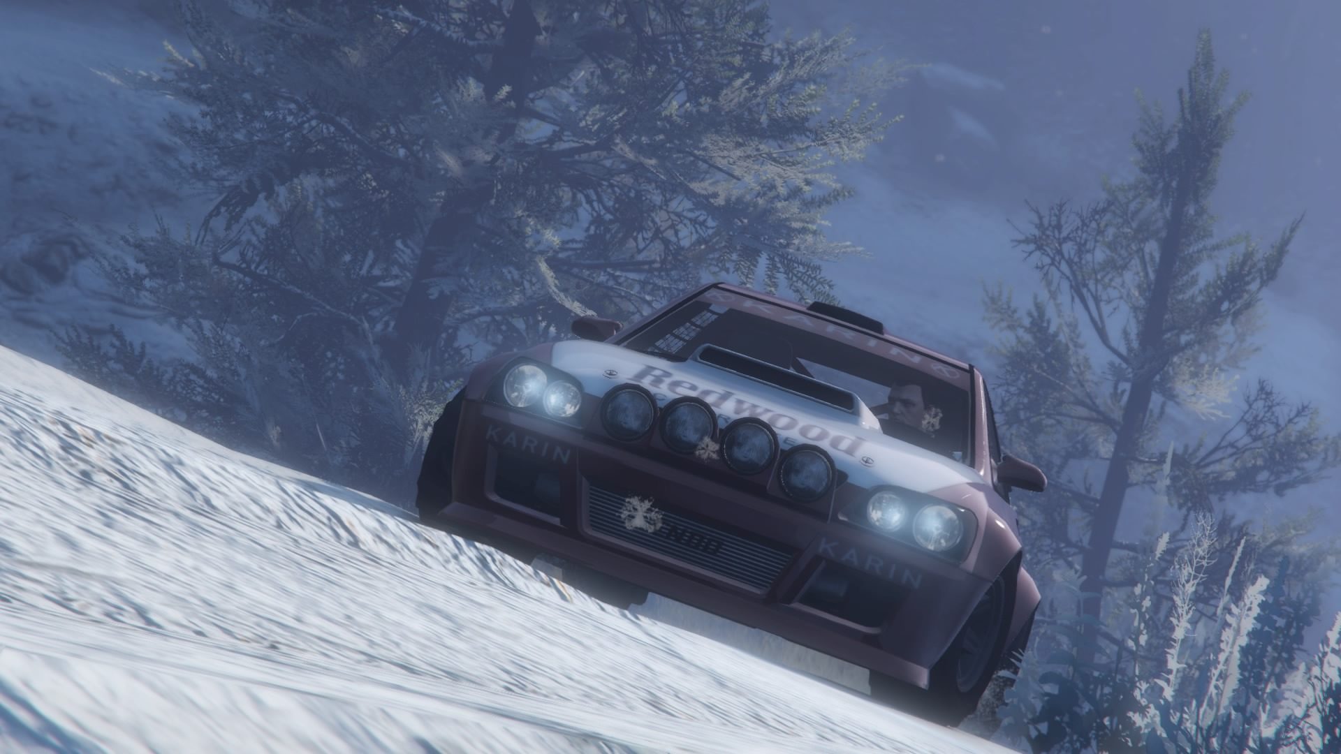 Grand Theft Auto V - Rallying In The Snow - 66