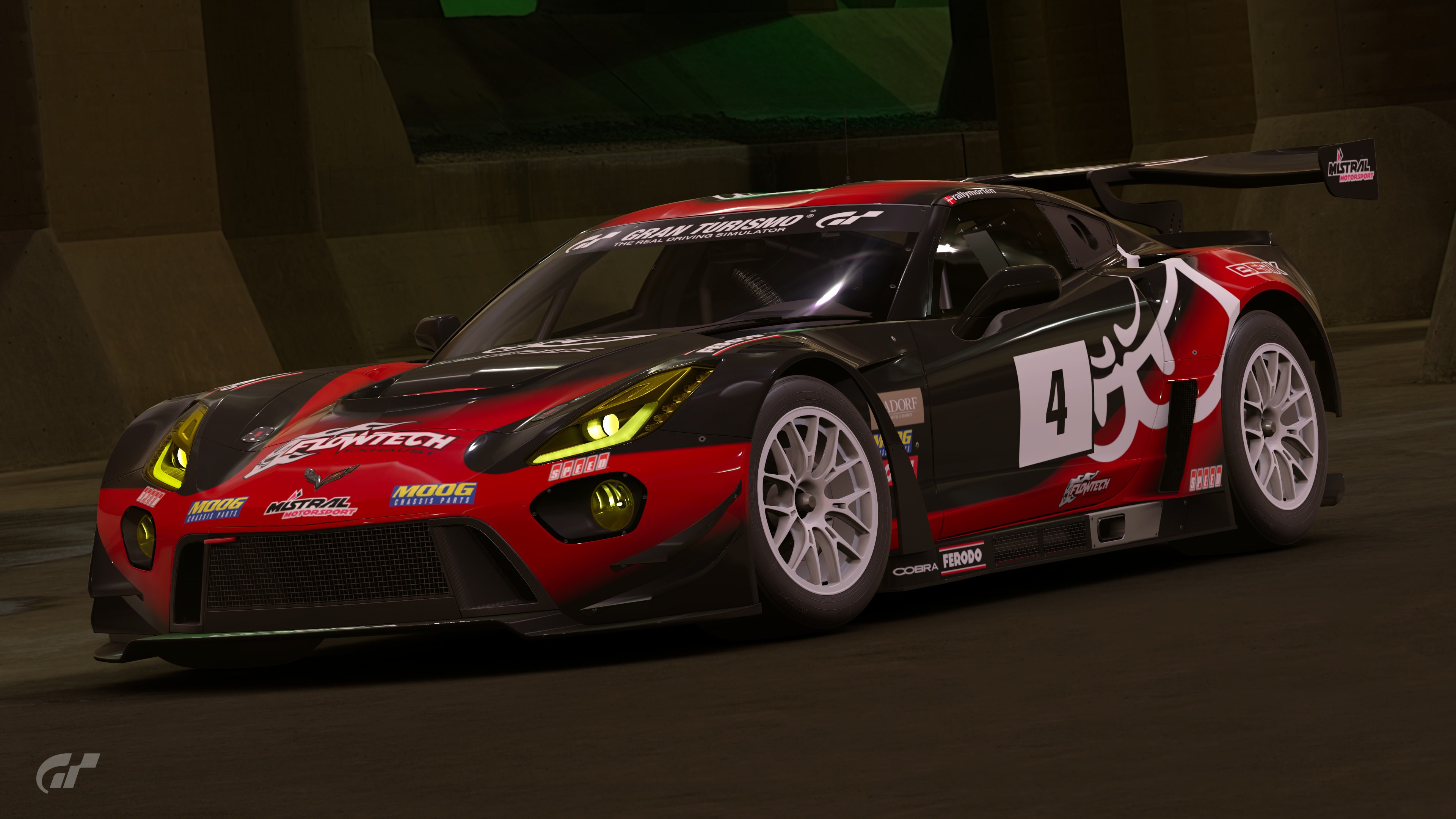 GT Sport Livery - Am-Tech Racing Corvette